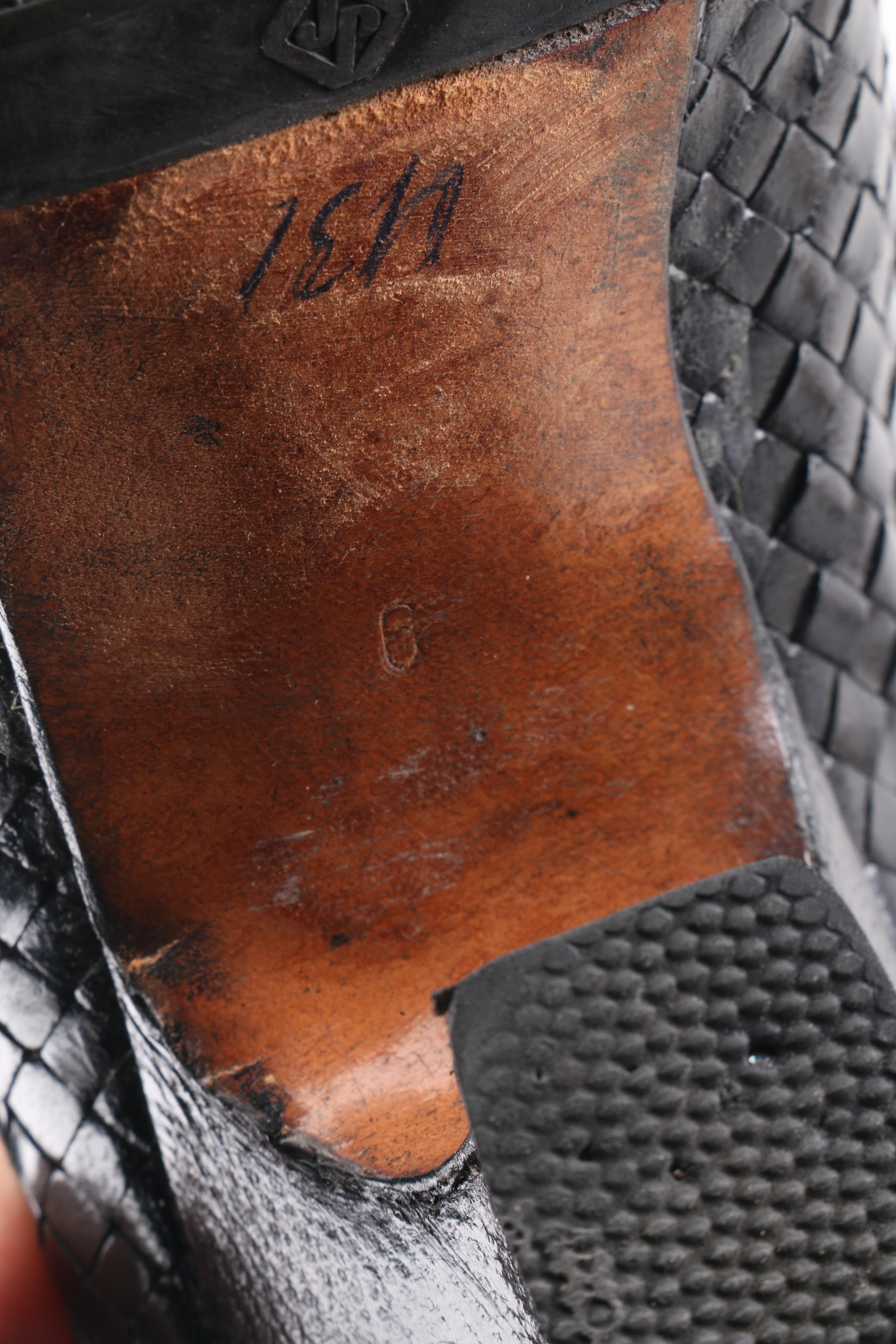 Black Leather Stephane Kelian Heeled Shoes