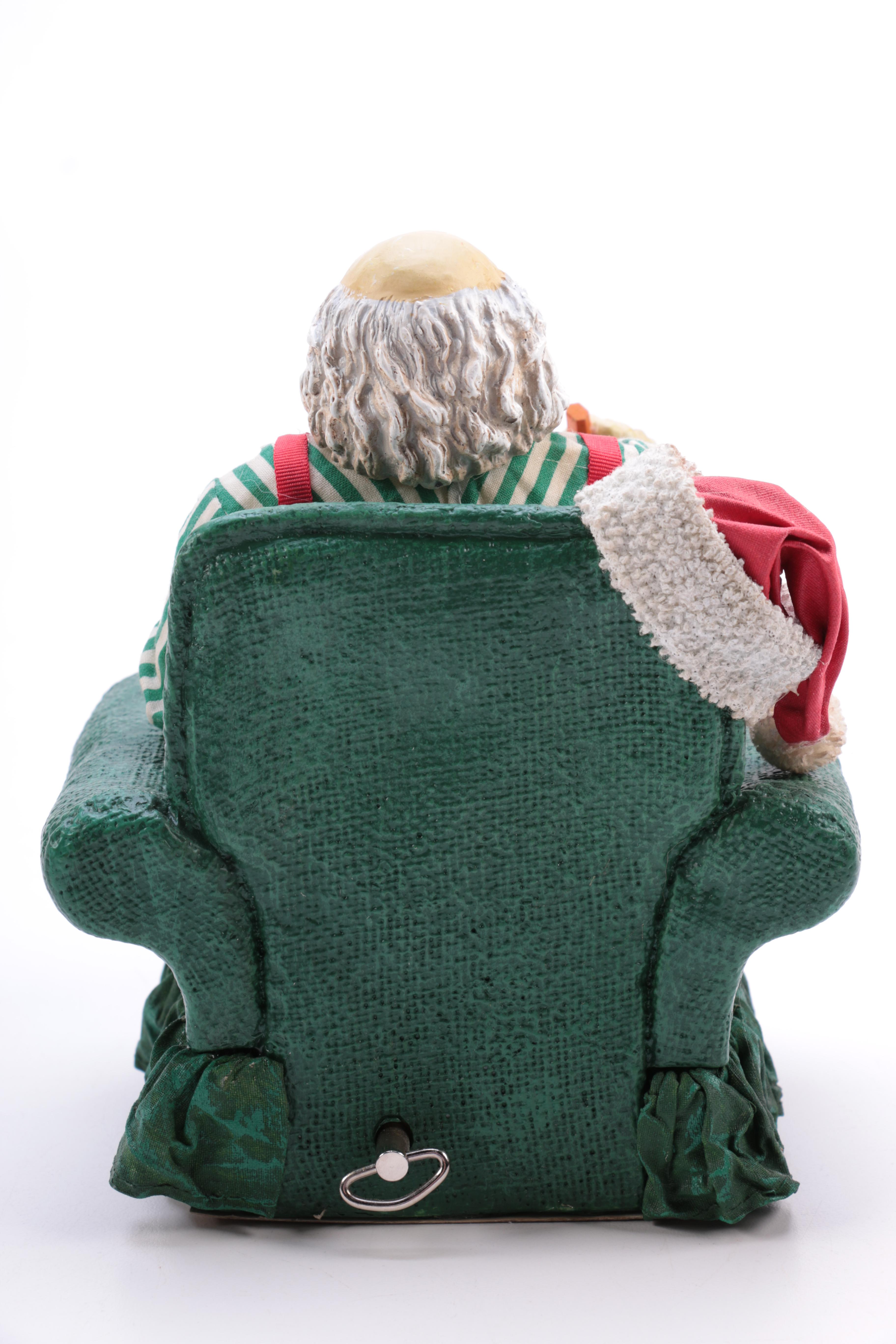 Assortment of Santa Claus Figurines