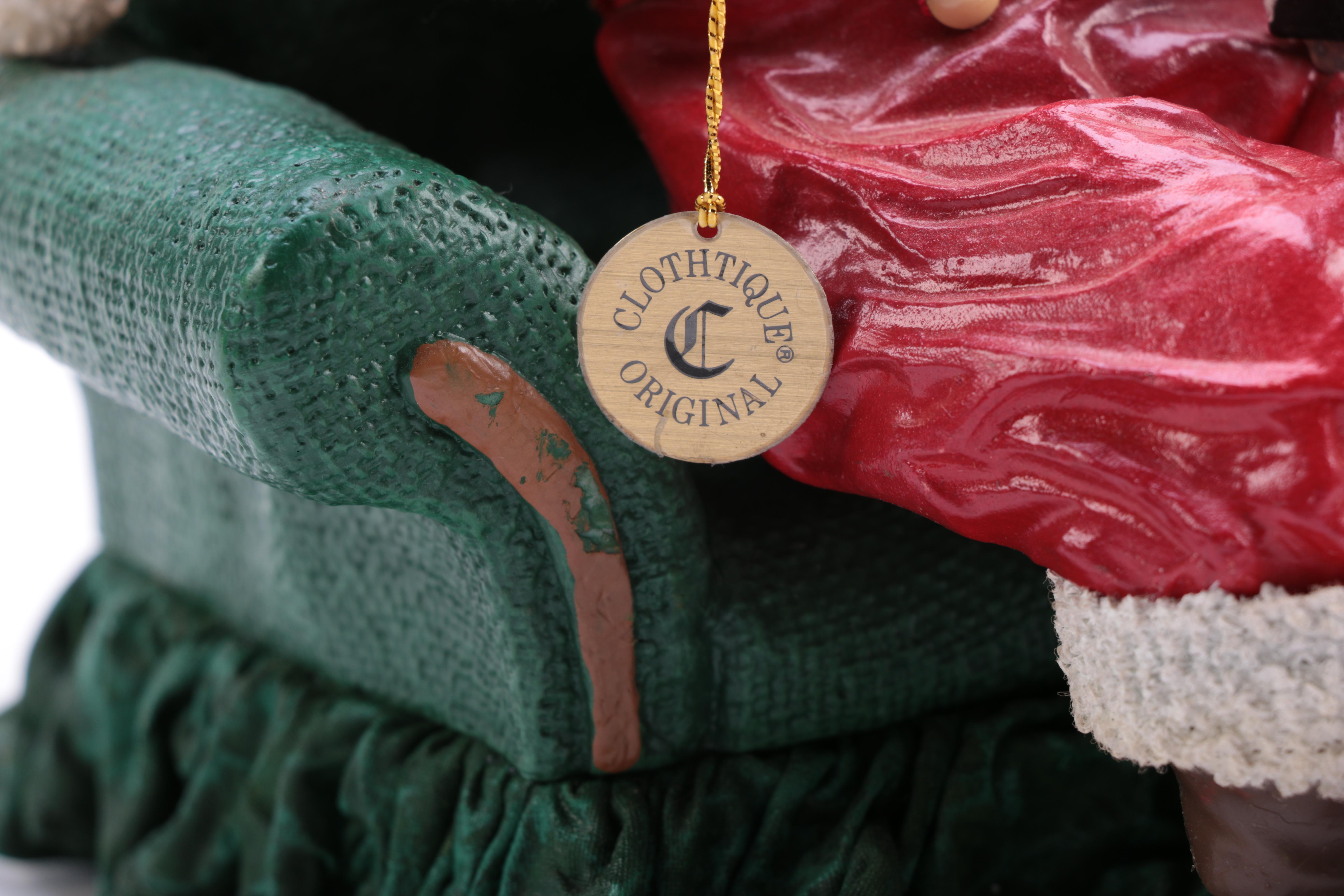 Assortment of Santa Claus Figurines