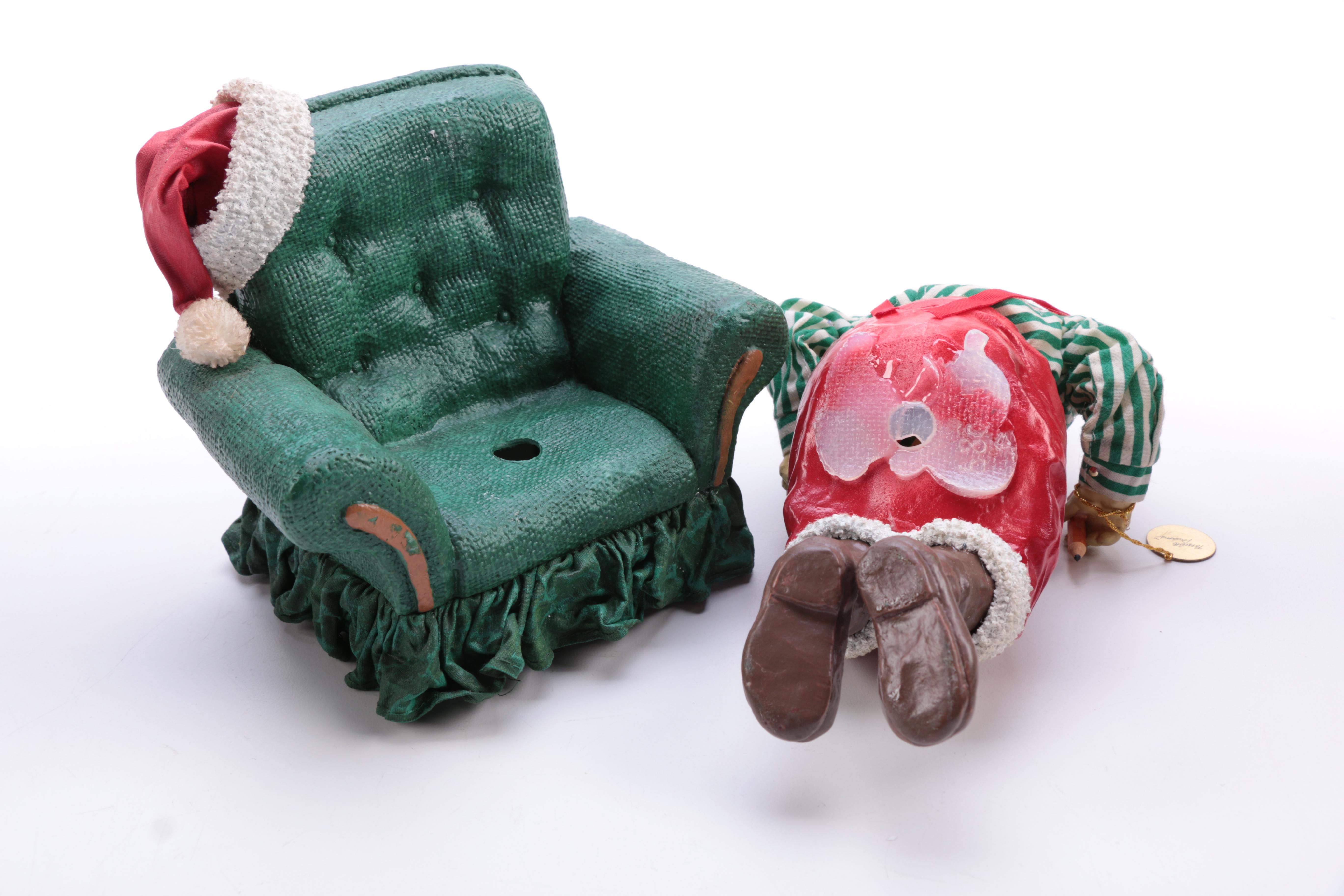 Assortment of Santa Claus Figurines