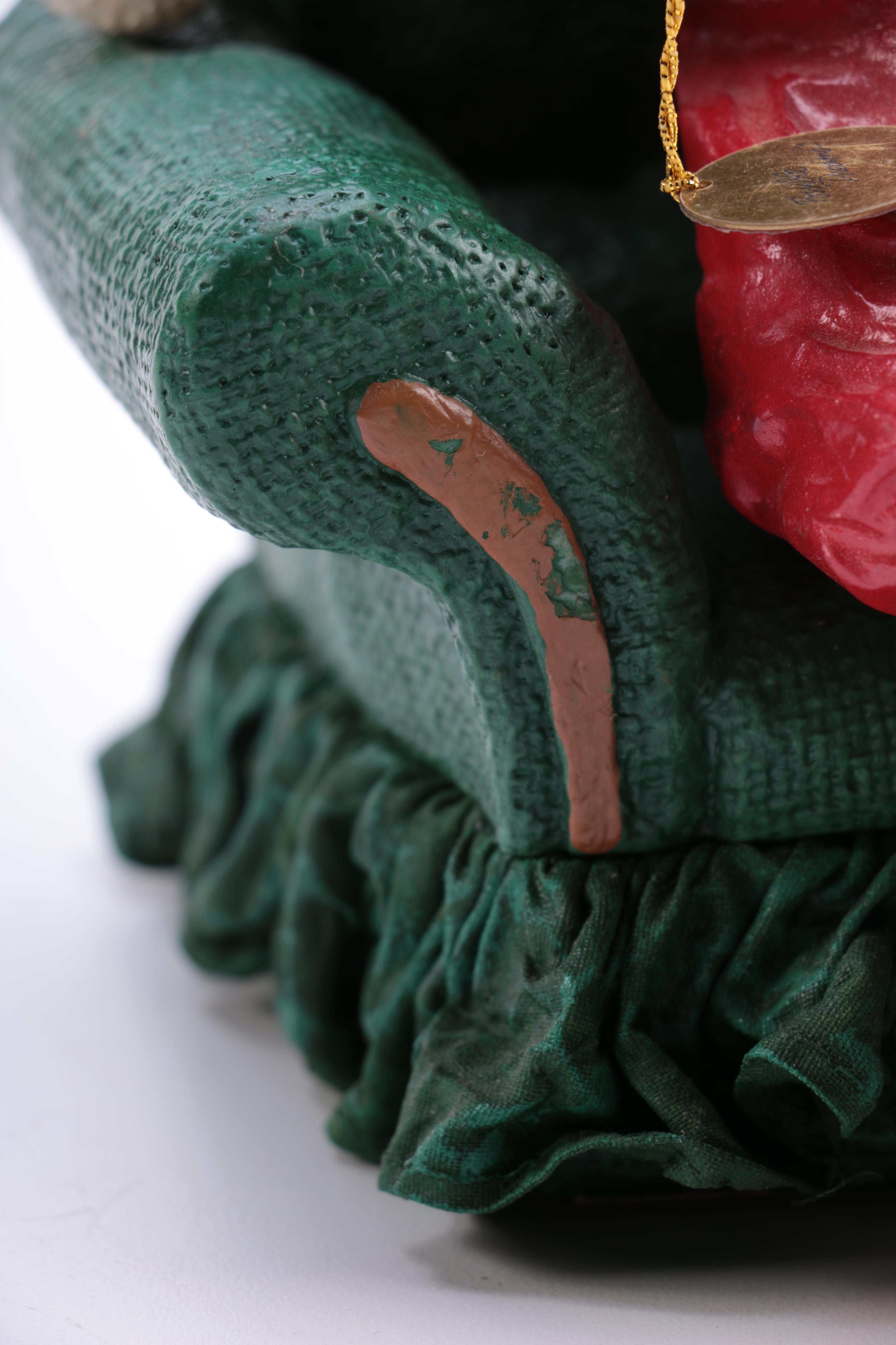 Assortment of Santa Claus Figurines