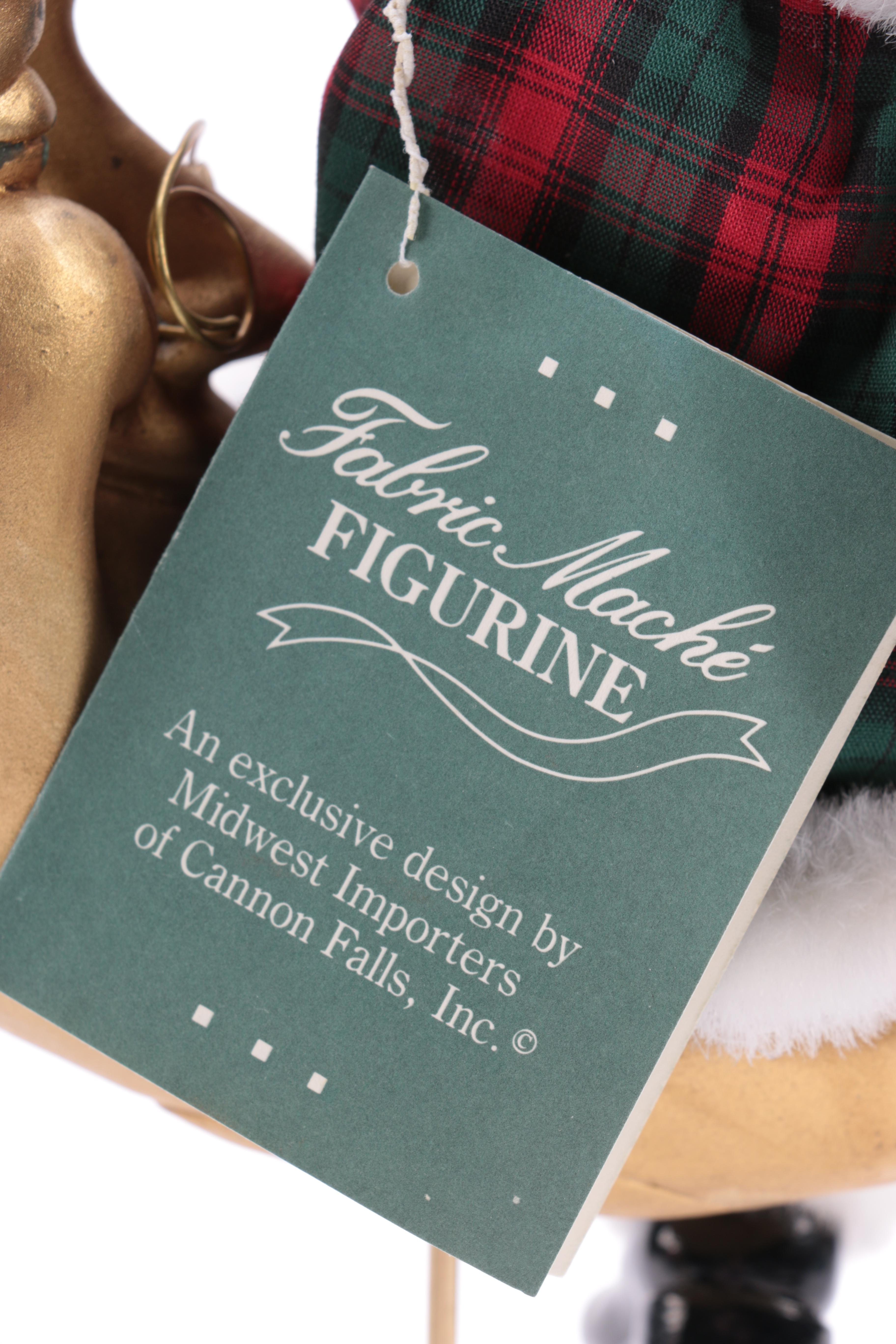 Assortment of Santa Claus Figurines