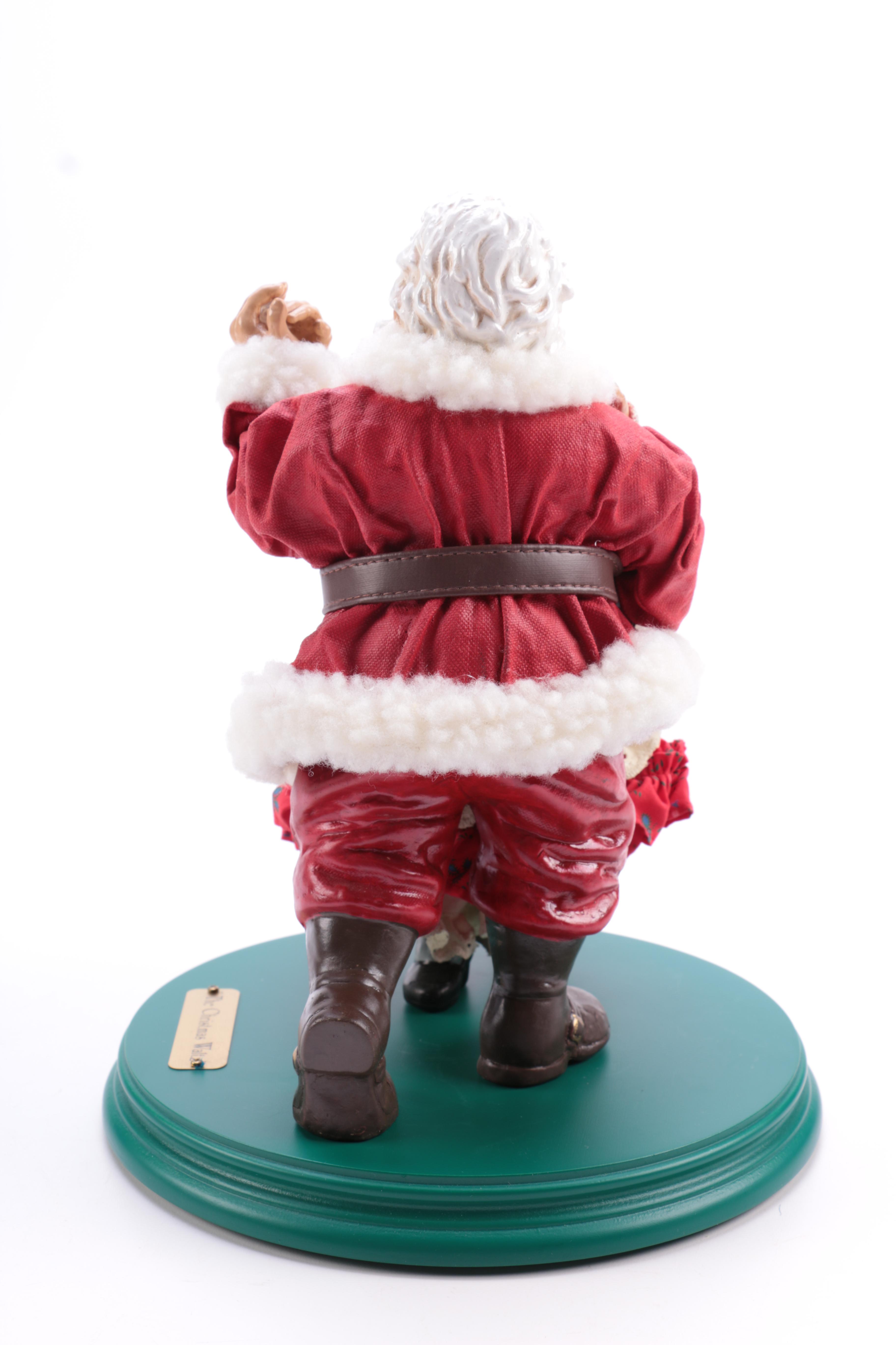 Assortment of Santa Claus Figurines