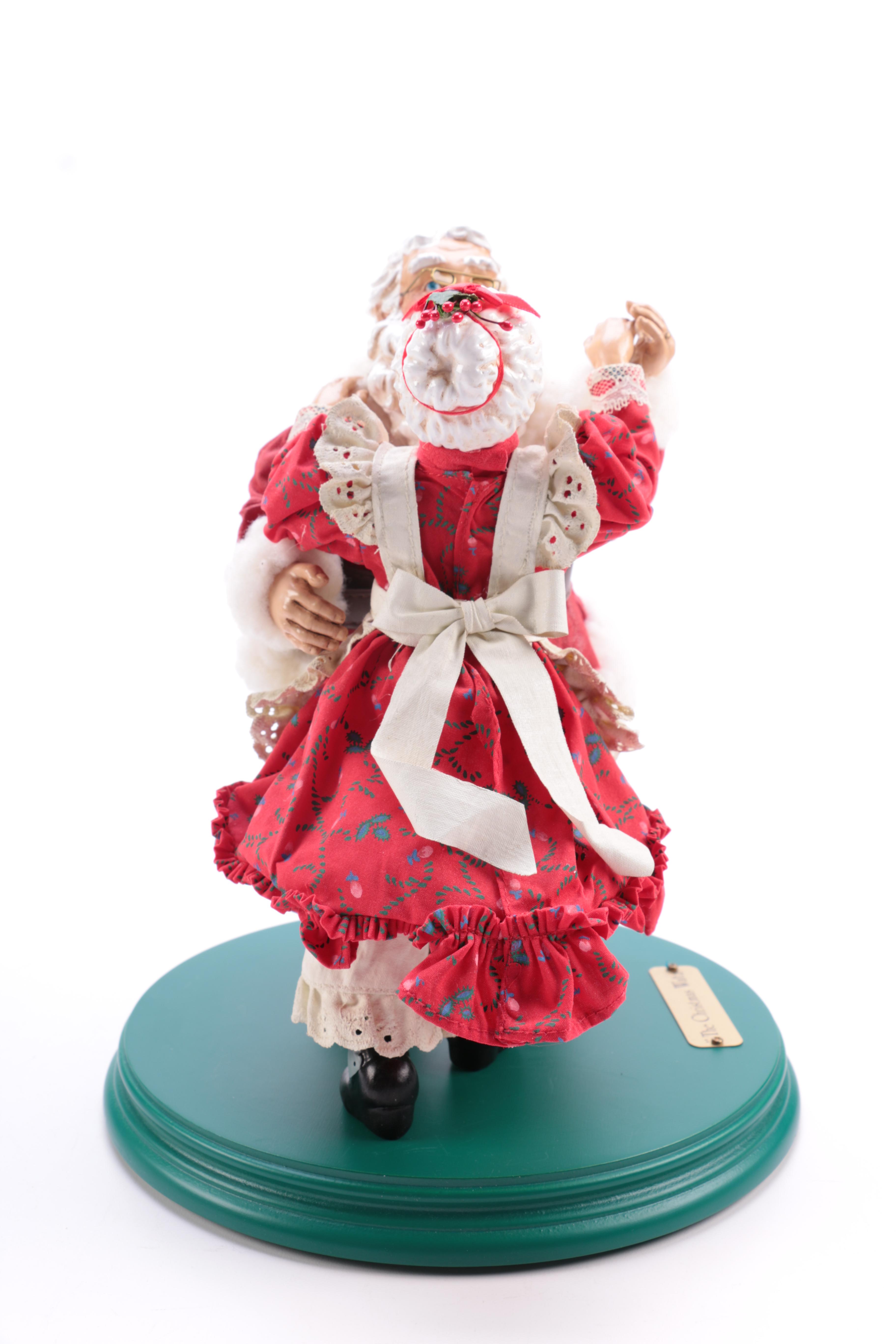 Assortment of Santa Claus Figurines