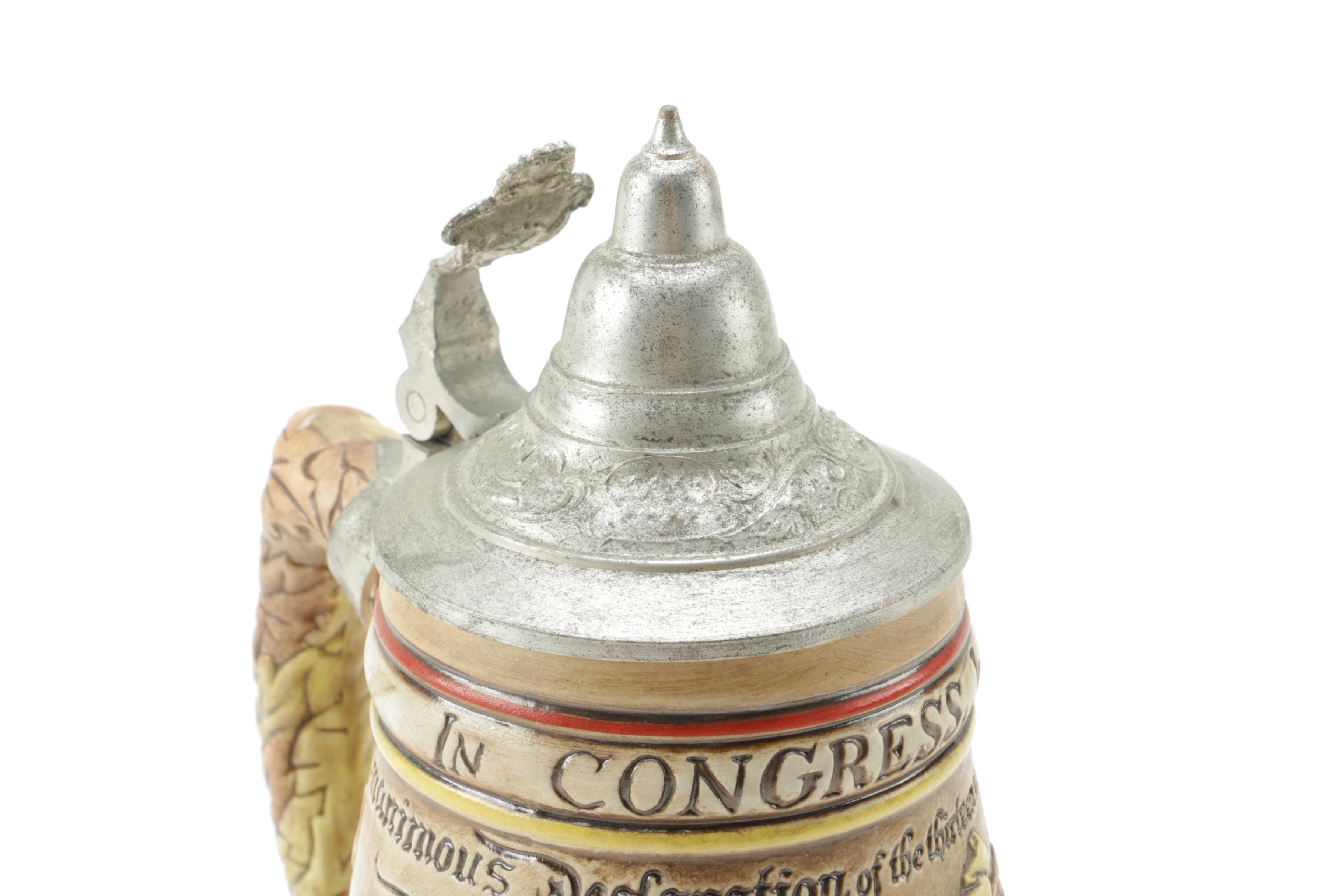 1976 US Bicentennial and Budweiser Centennial Beer Steins