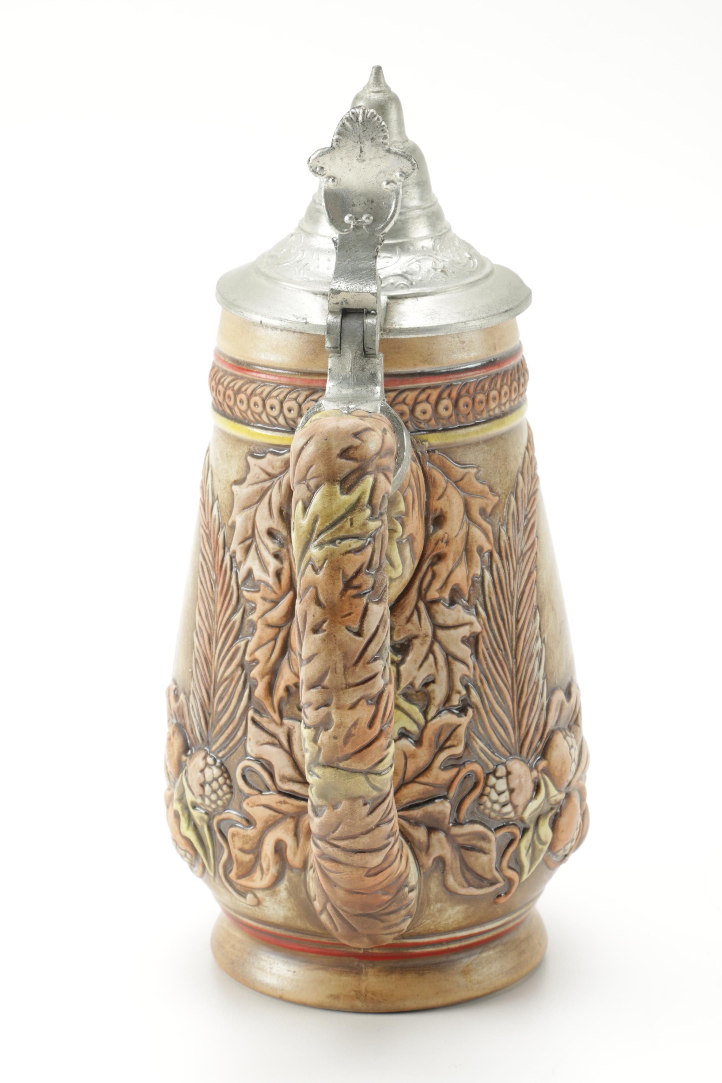 1976 US Bicentennial and Budweiser Centennial Beer Steins