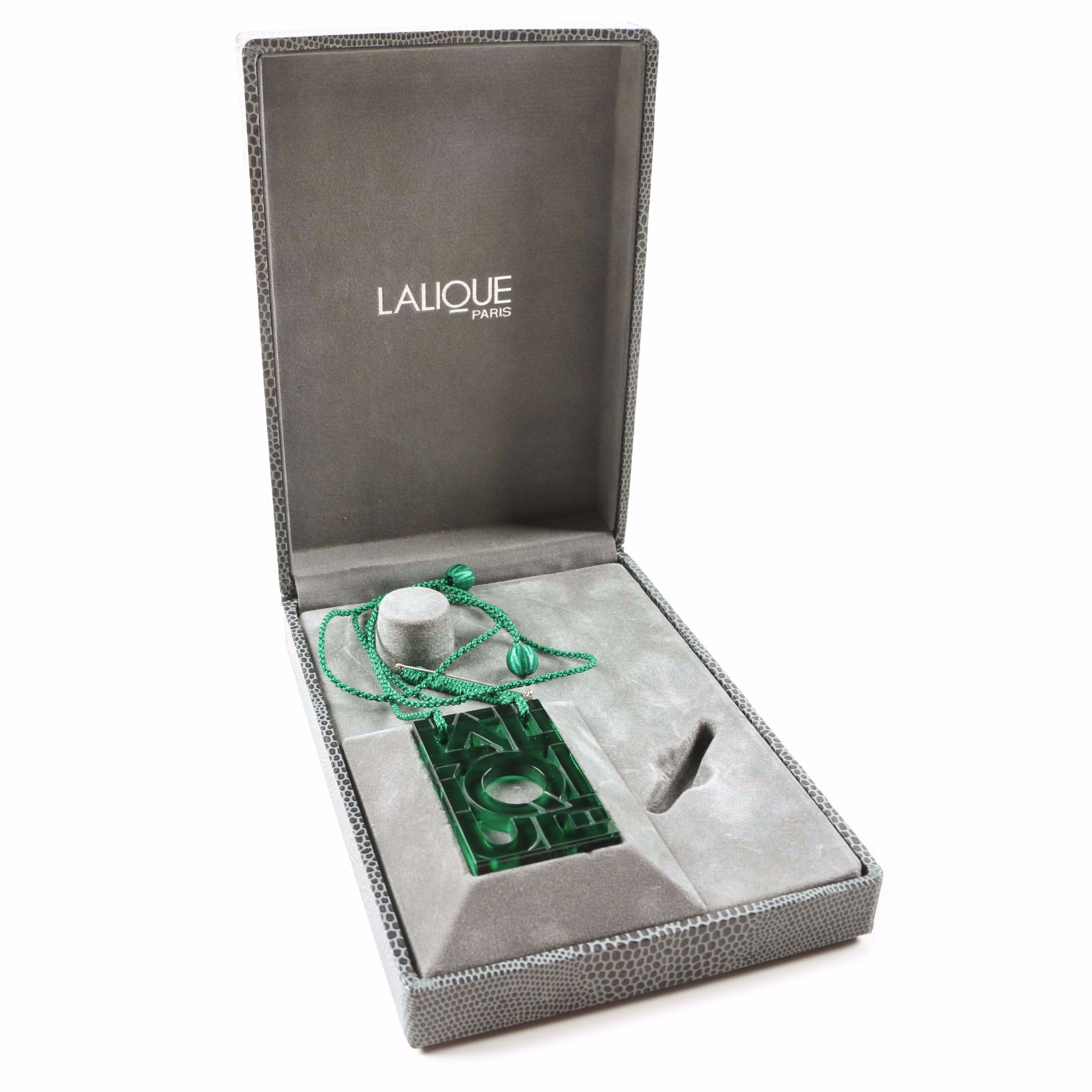 Lalique Necklace and Pendant