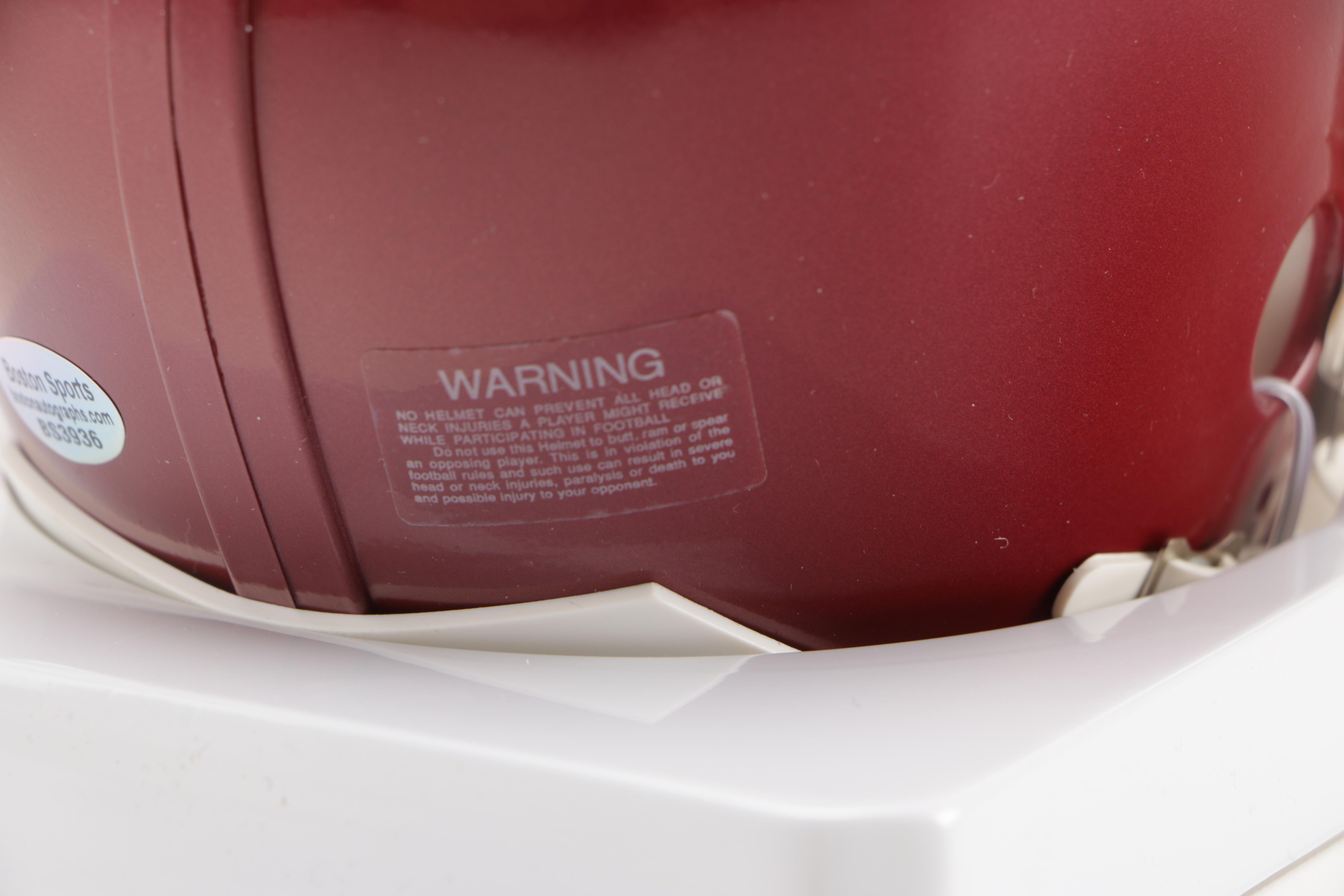 University of Oklahoma Billy Sims Miniature Helmet