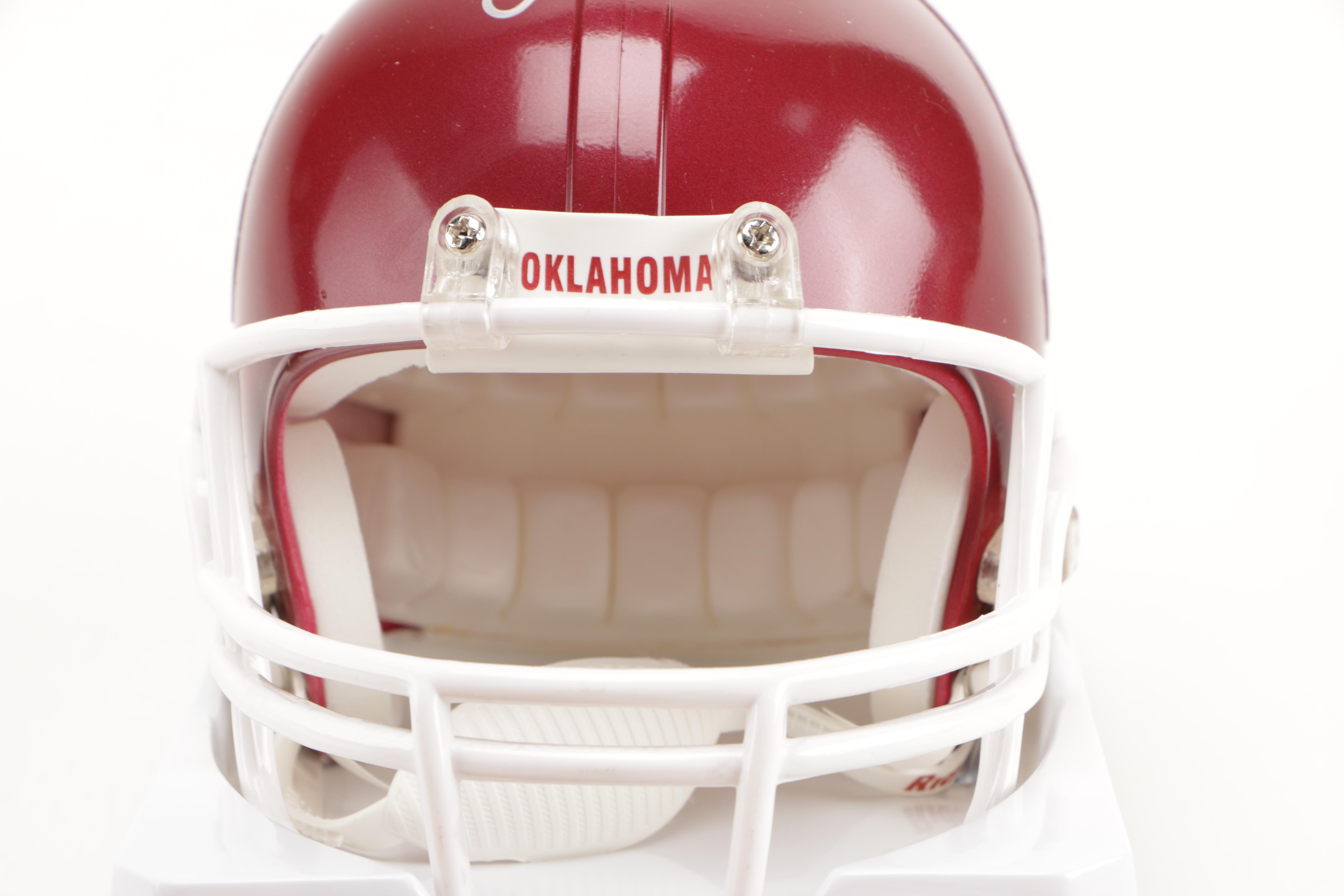University of Oklahoma Billy Sims Miniature Helmet