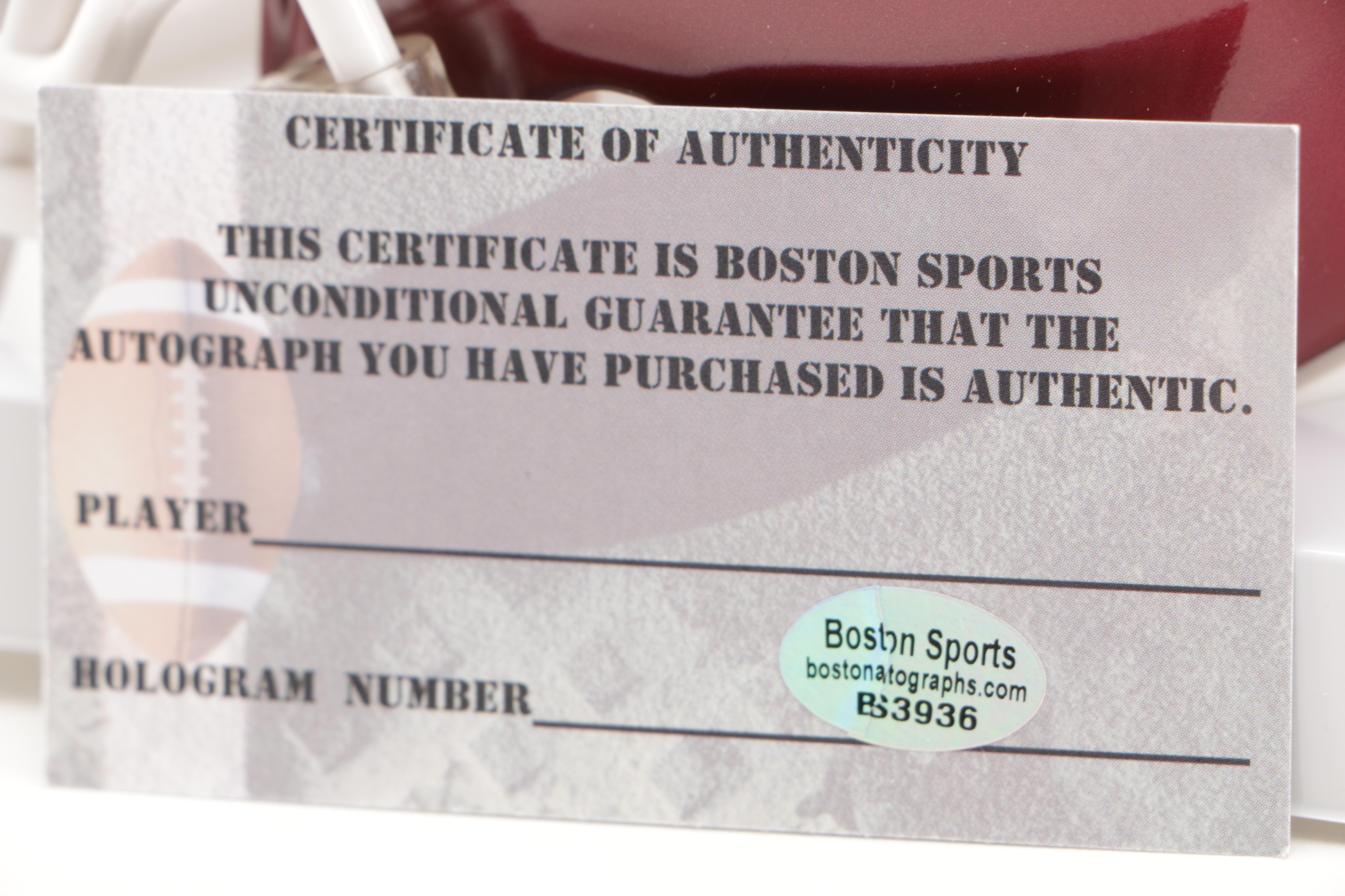 University of Oklahoma Billy Sims Miniature Helmet