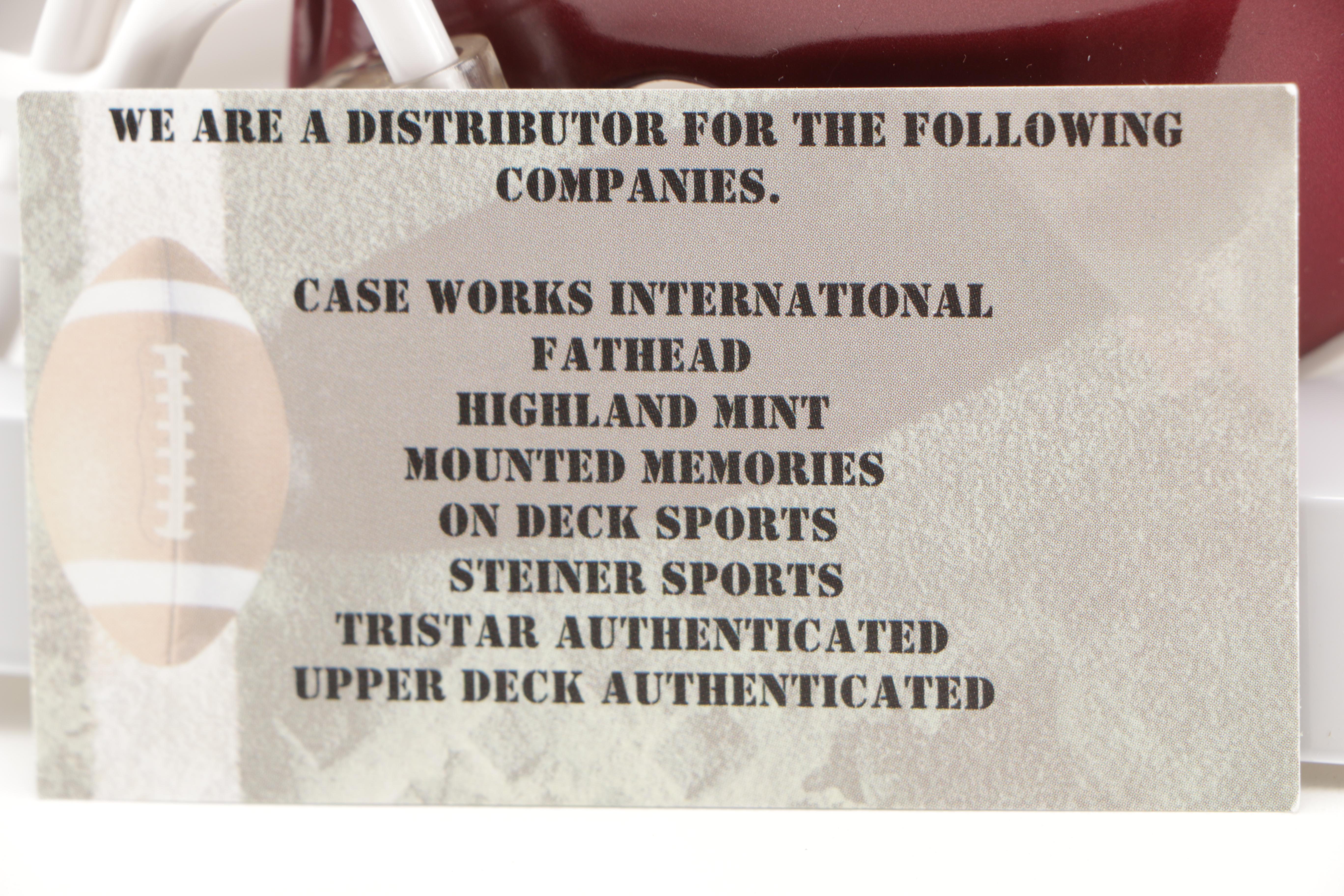 University of Oklahoma Billy Sims Miniature Helmet