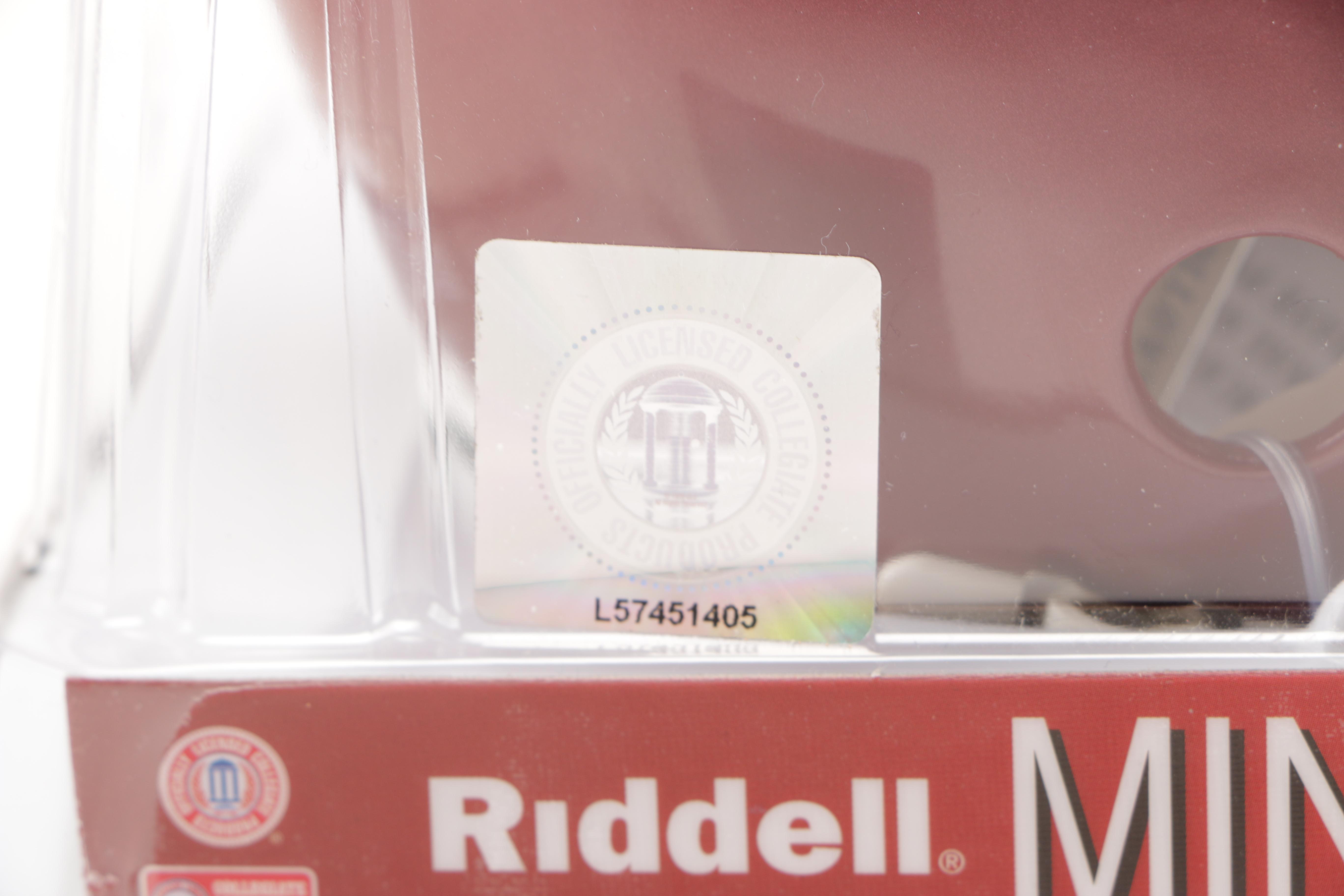 University of Oklahoma Billy Sims Miniature Helmet