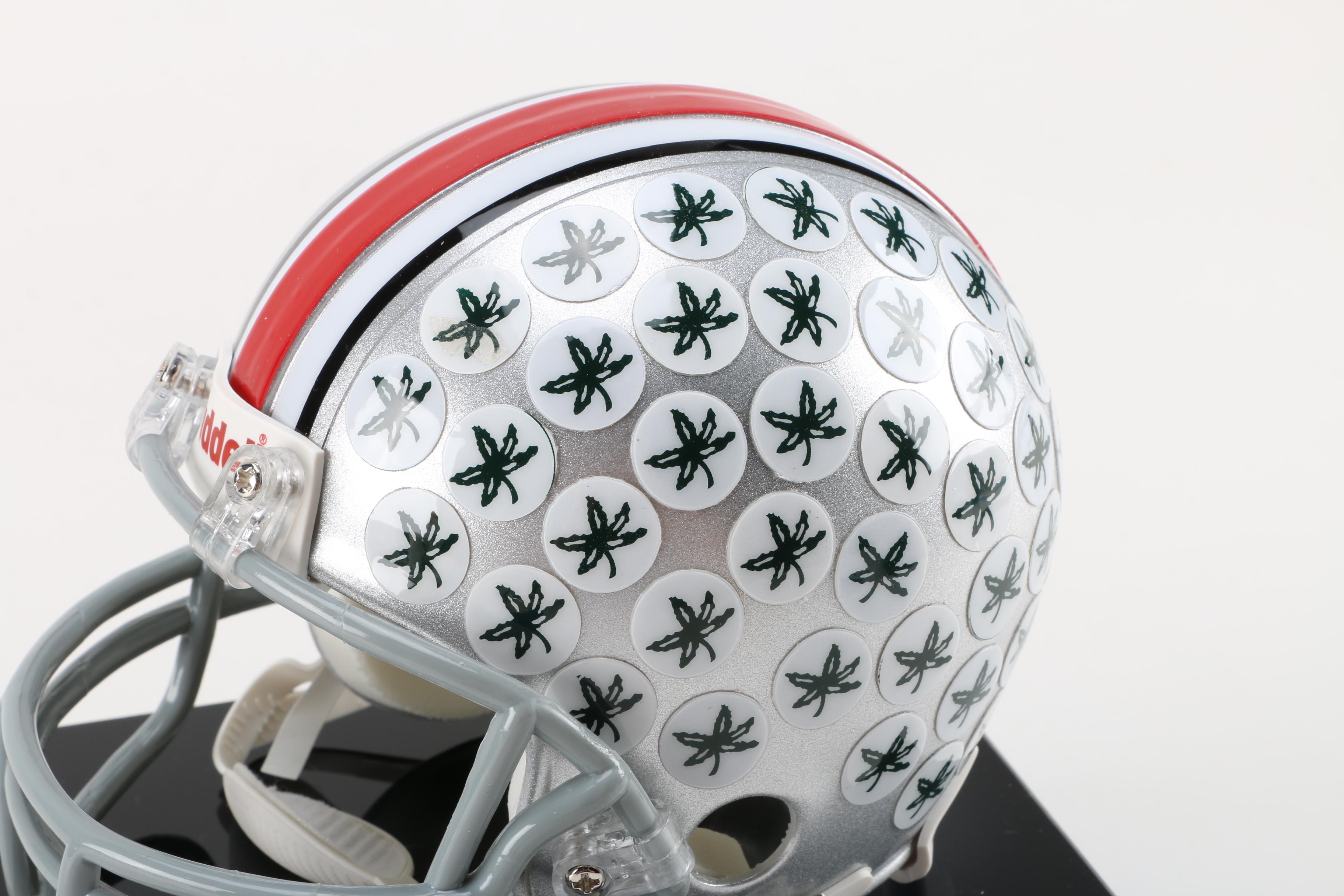 Pete Johnson and Archie Griffin Signed Ohio State Mini Helmet