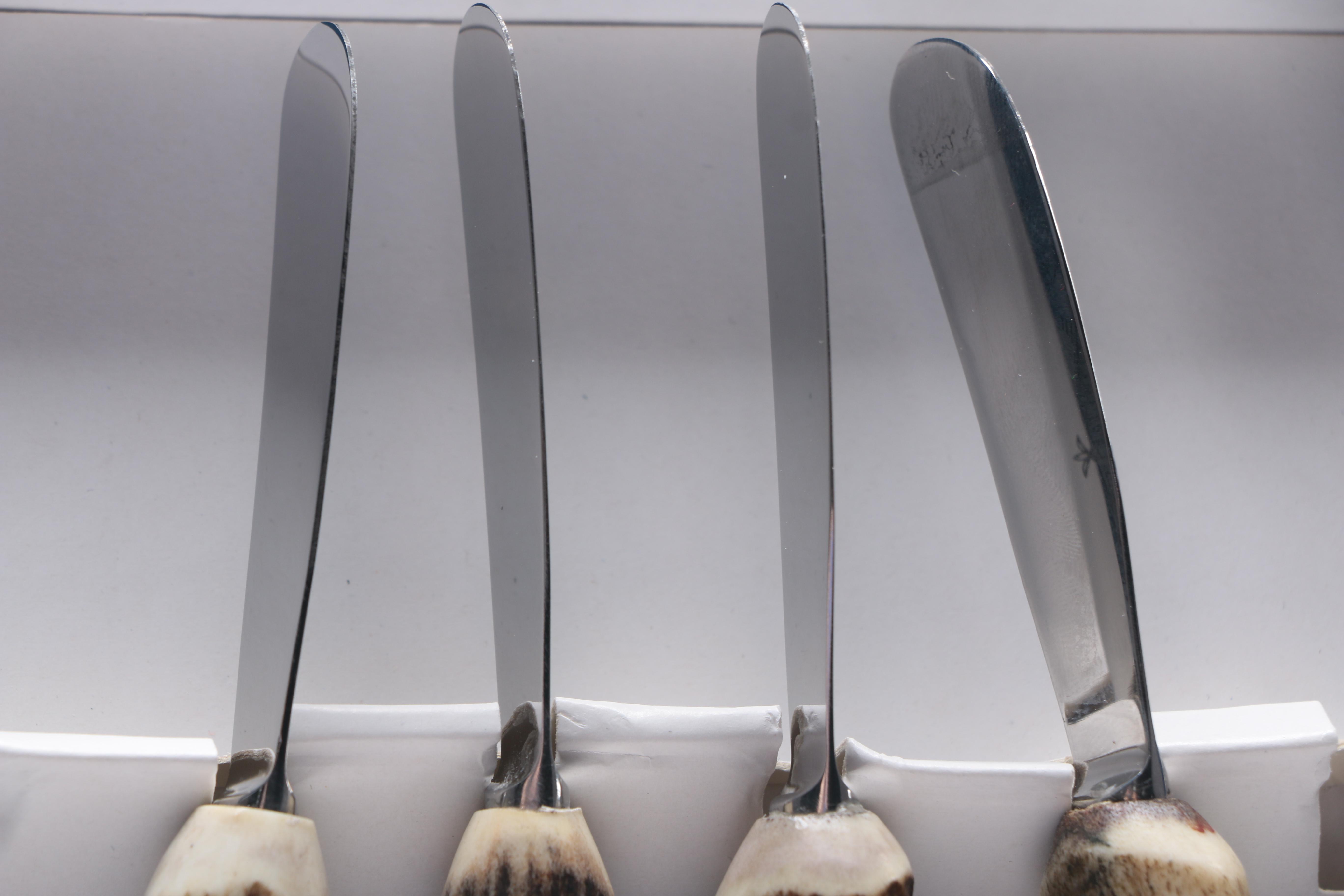 Williams-Sonoma Home Antler Handled Cheese Knives