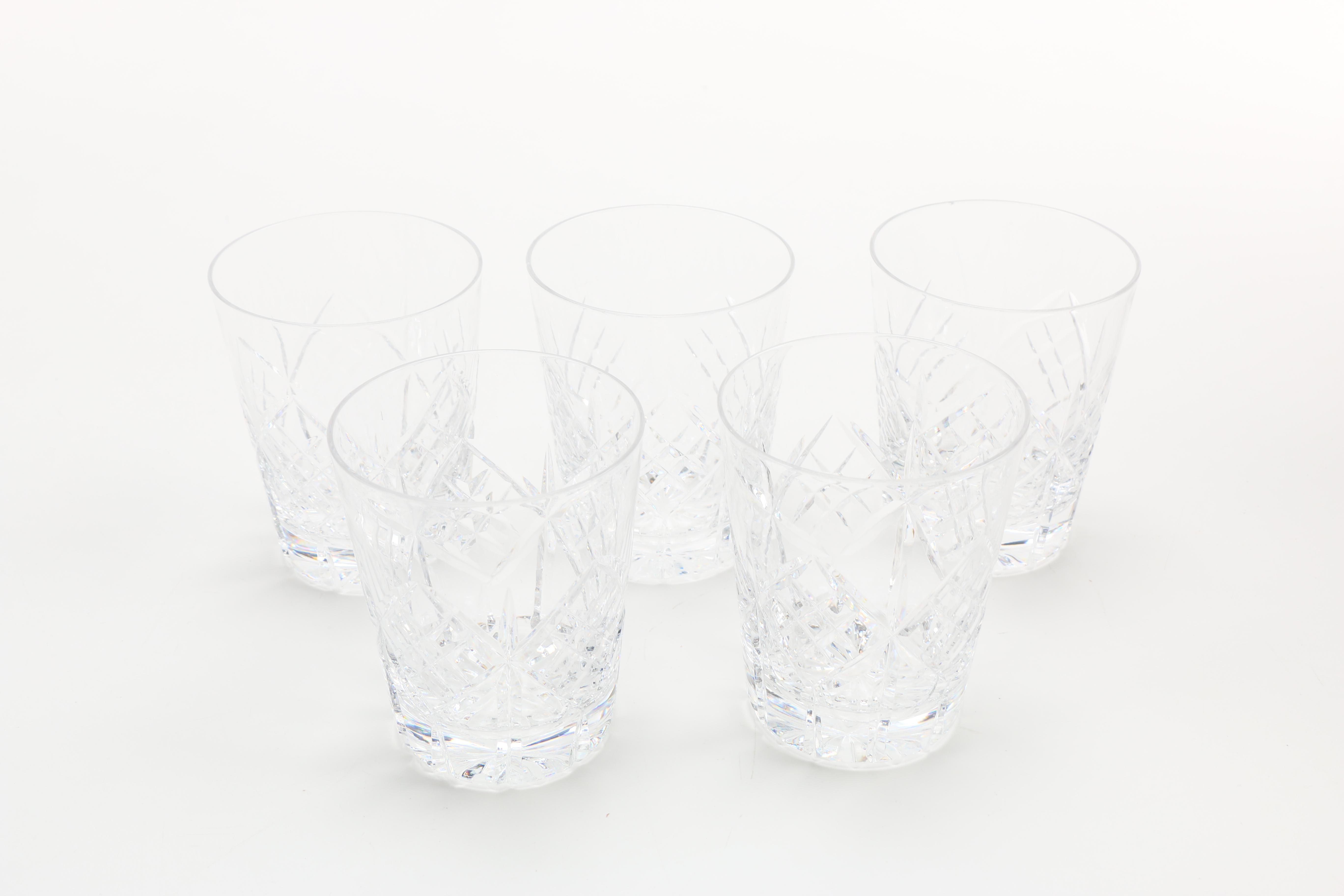 Set of Tudor Crystal Glassware