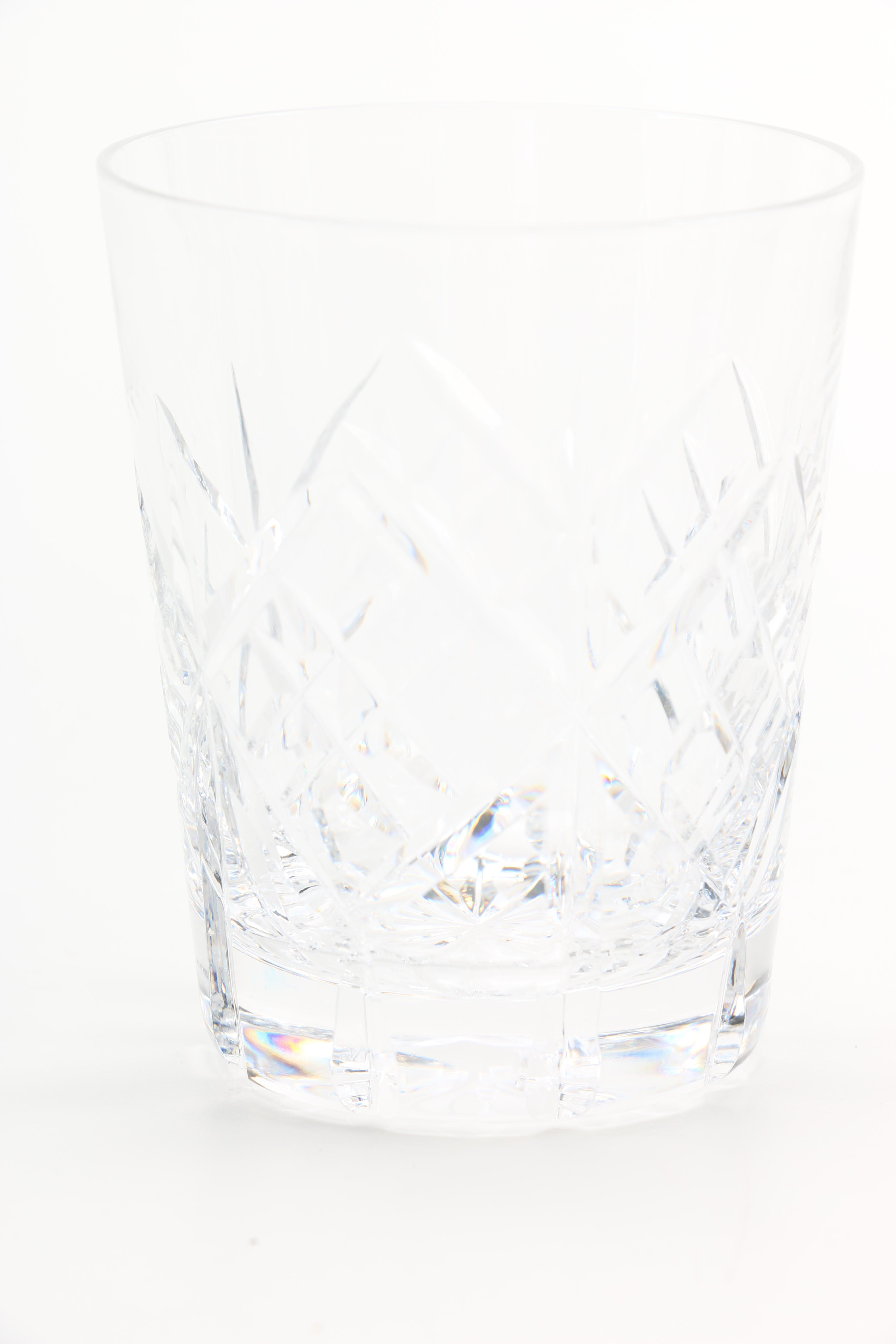 Set of Tudor Crystal Glassware