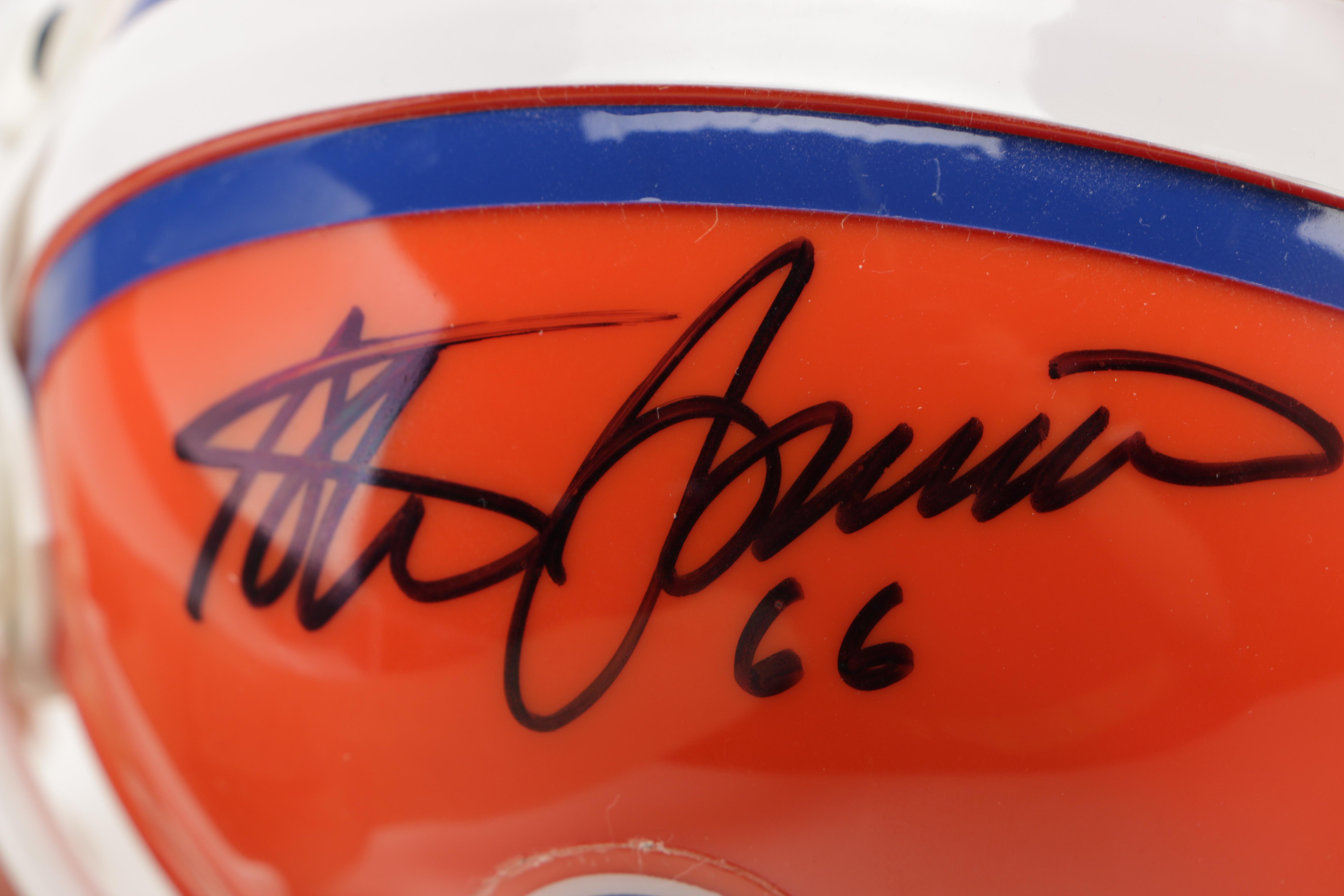 Steve Spurrier Signed Mini Helmet
