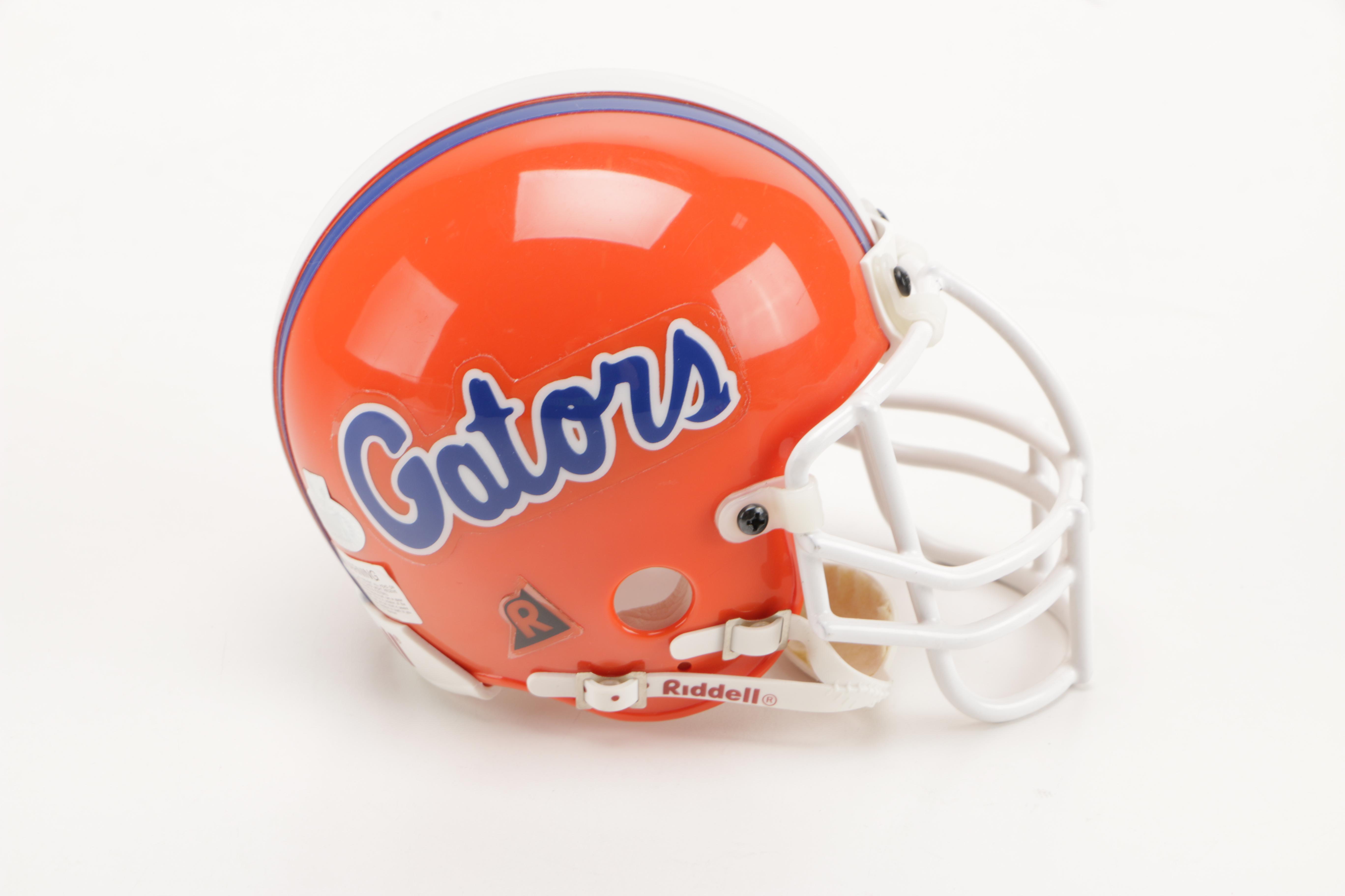 Steve Spurrier Signed Mini Helmet