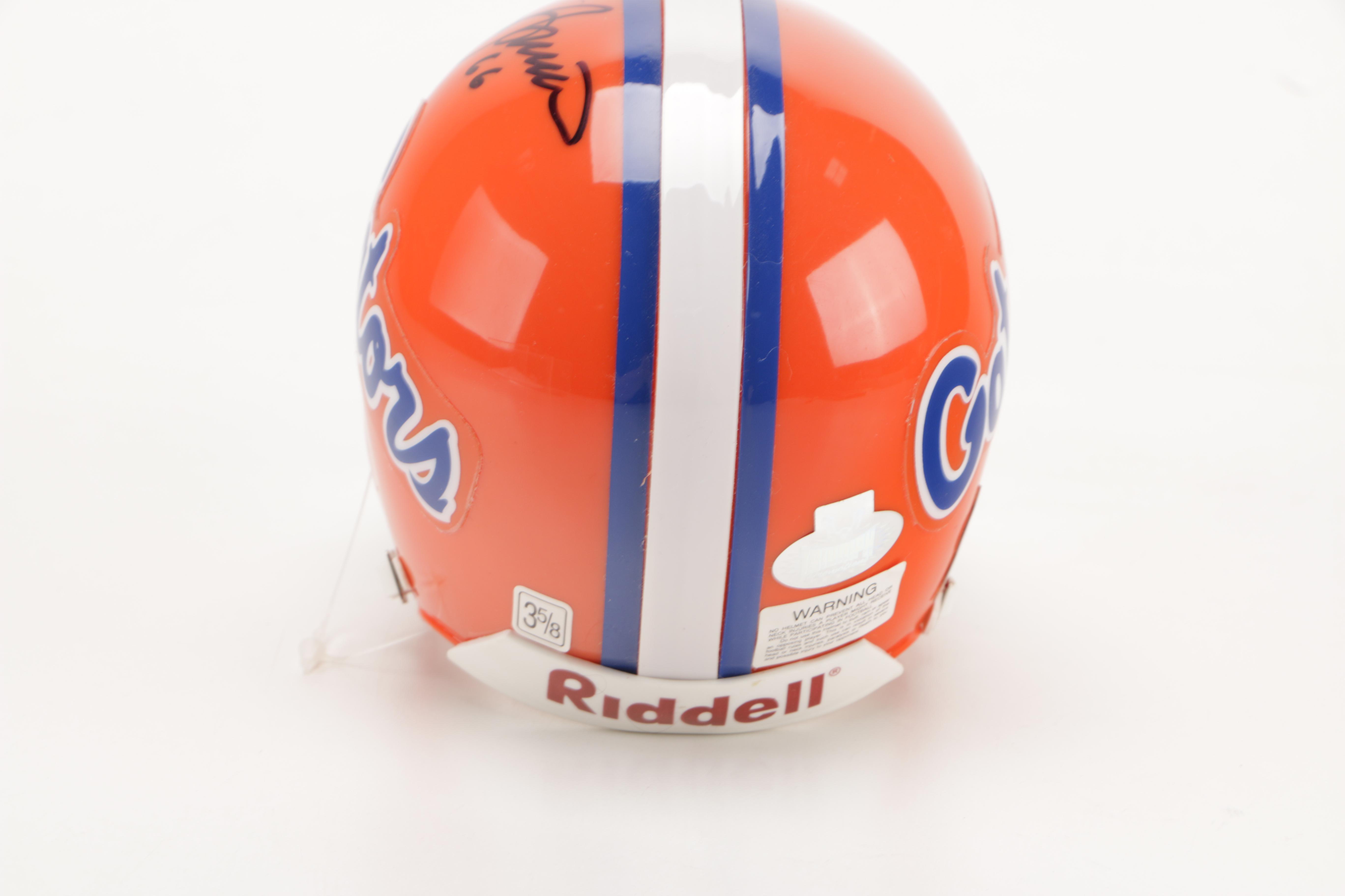 Steve Spurrier Signed Mini Helmet