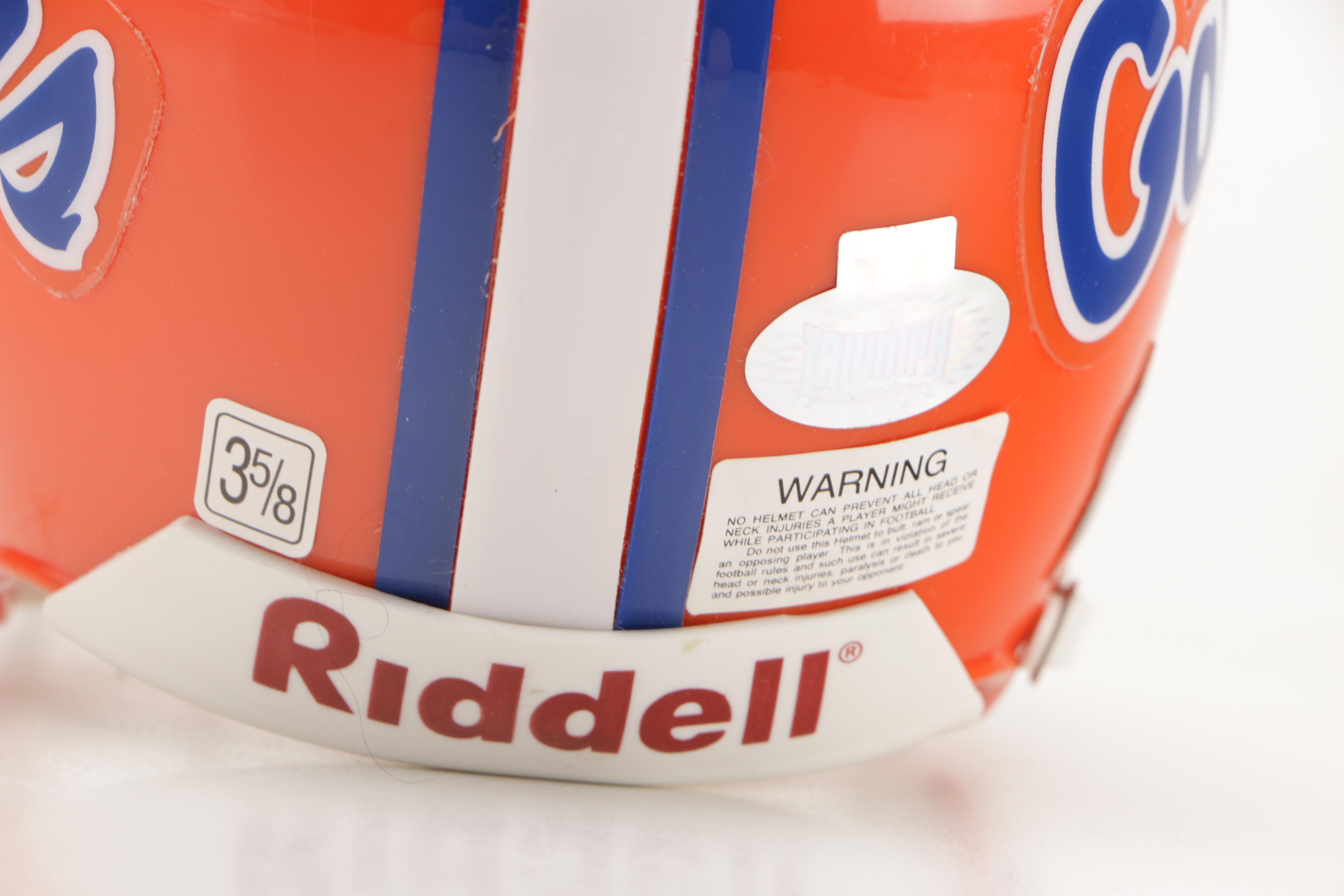 Steve Spurrier Signed Mini Helmet