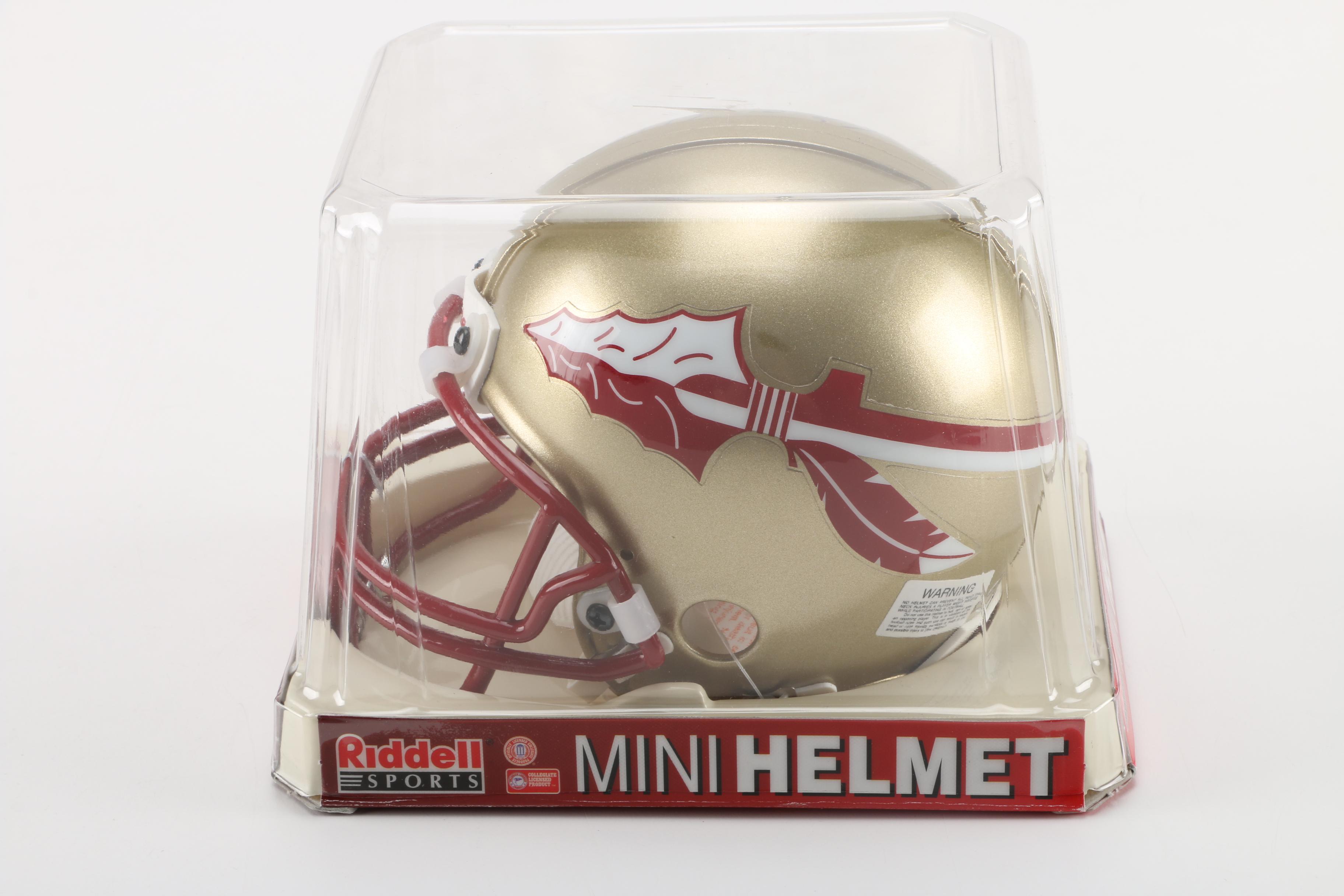 Chris Weinke Signed Mini Helmet