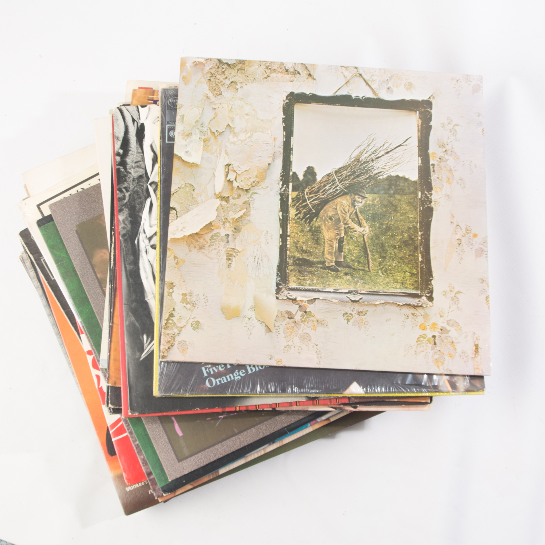 Led Zeppelin, Johnny Cash, Monkees and Other Rock/Pop LPs