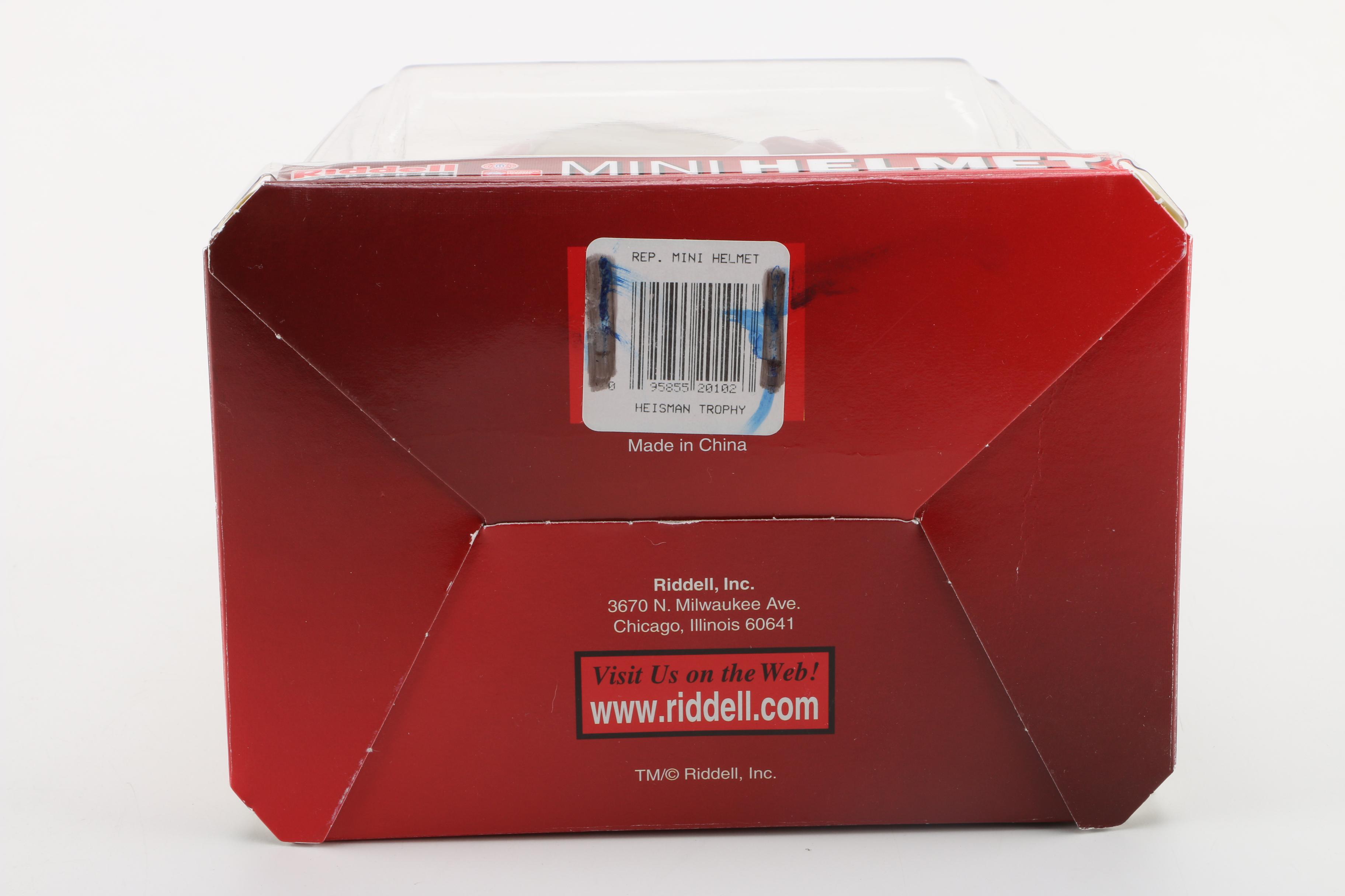 Chris Weinke Signed Mini Helmet