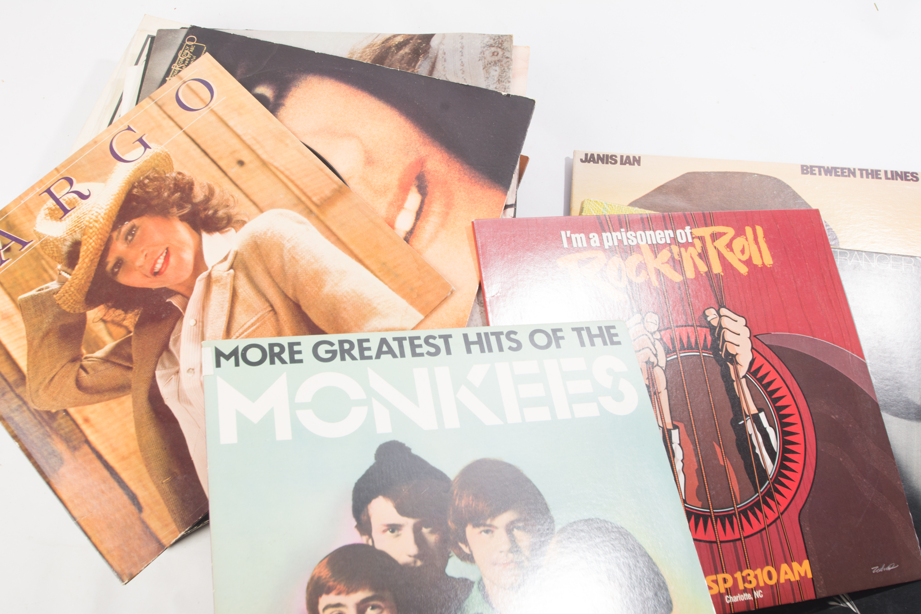 Led Zeppelin, Johnny Cash, Monkees and Other Rock/Pop LPs