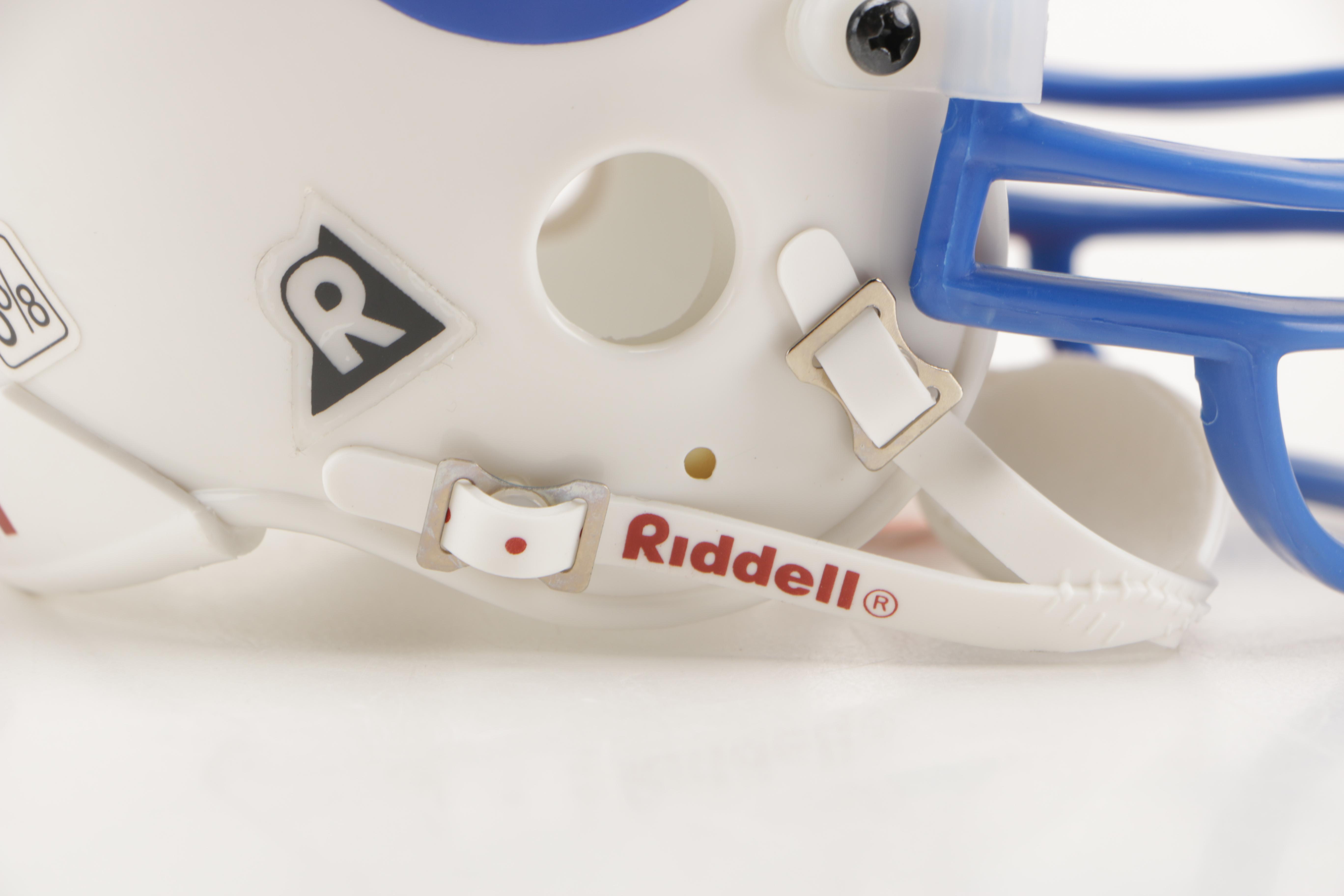 Lenny Moore Signed Mini Helmet