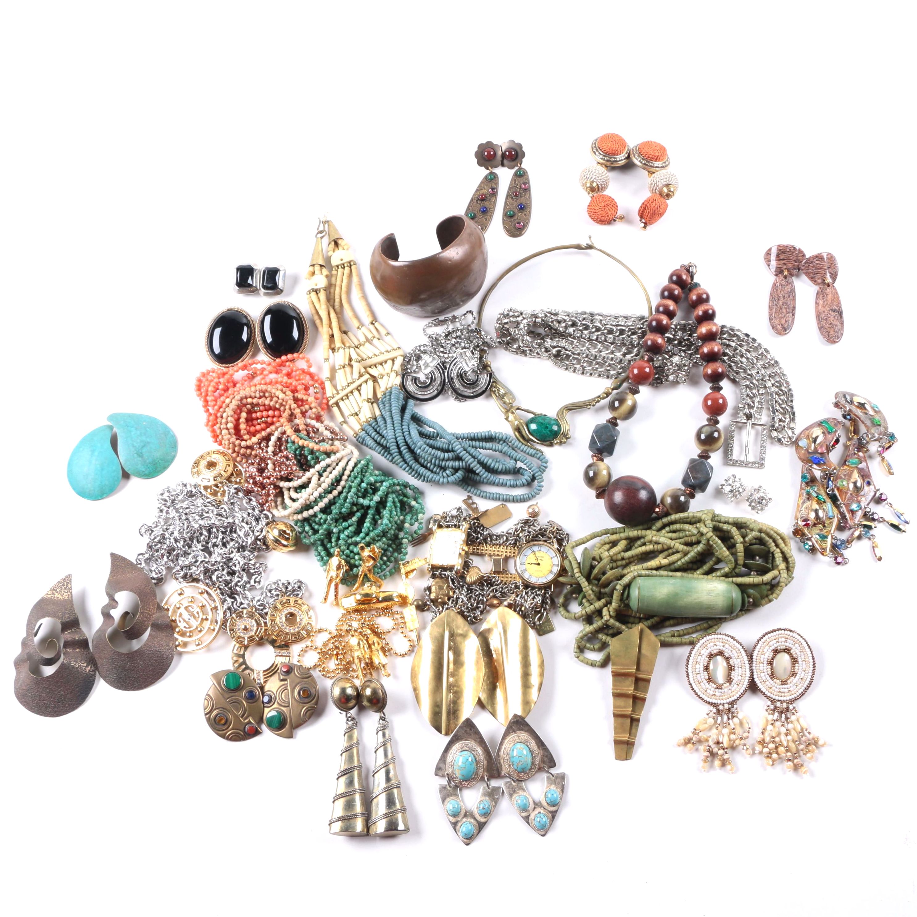 Costume Jewelry Including Givenchy