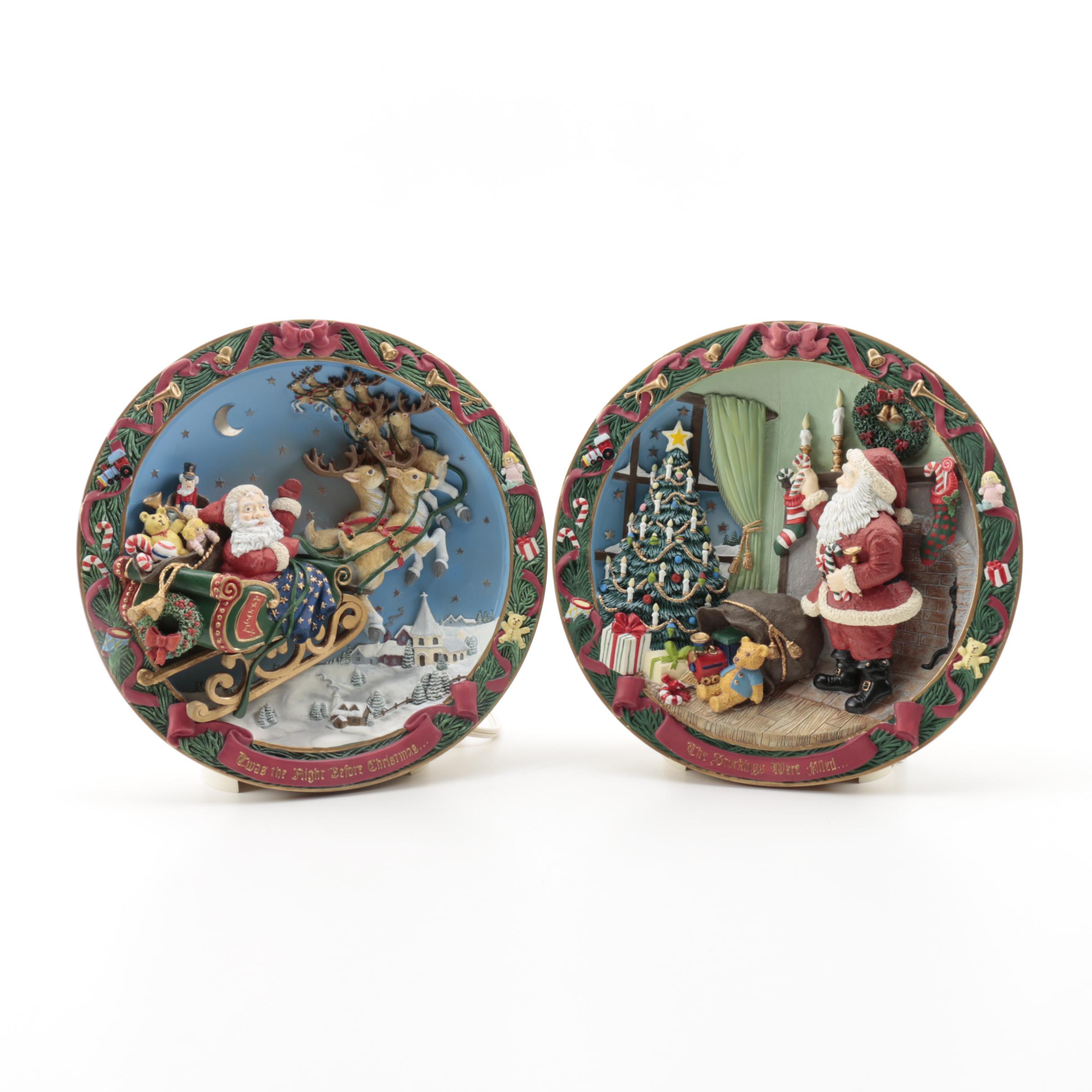 Bradford Exchange Holiday Plates