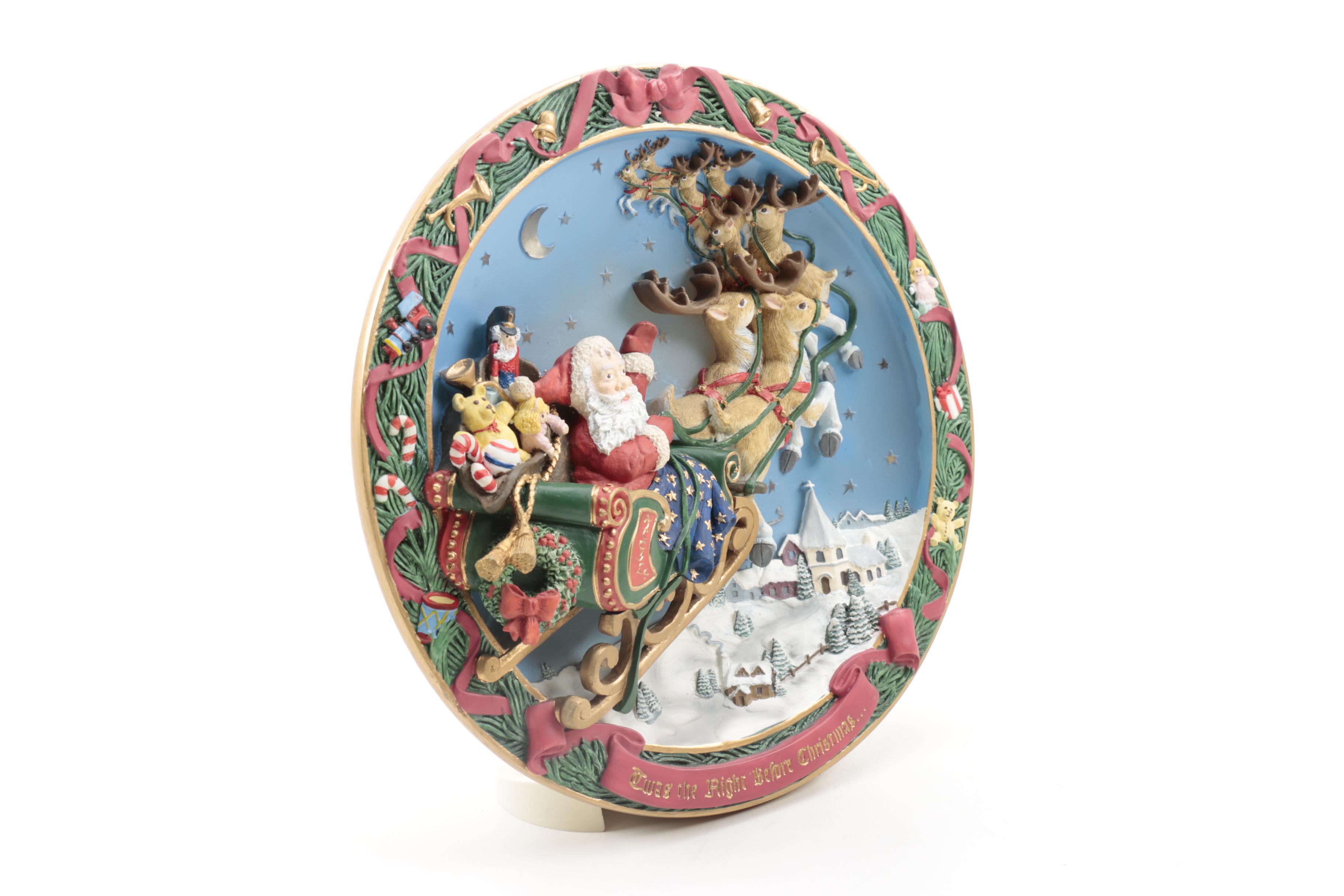 Bradford Exchange Holiday Plates