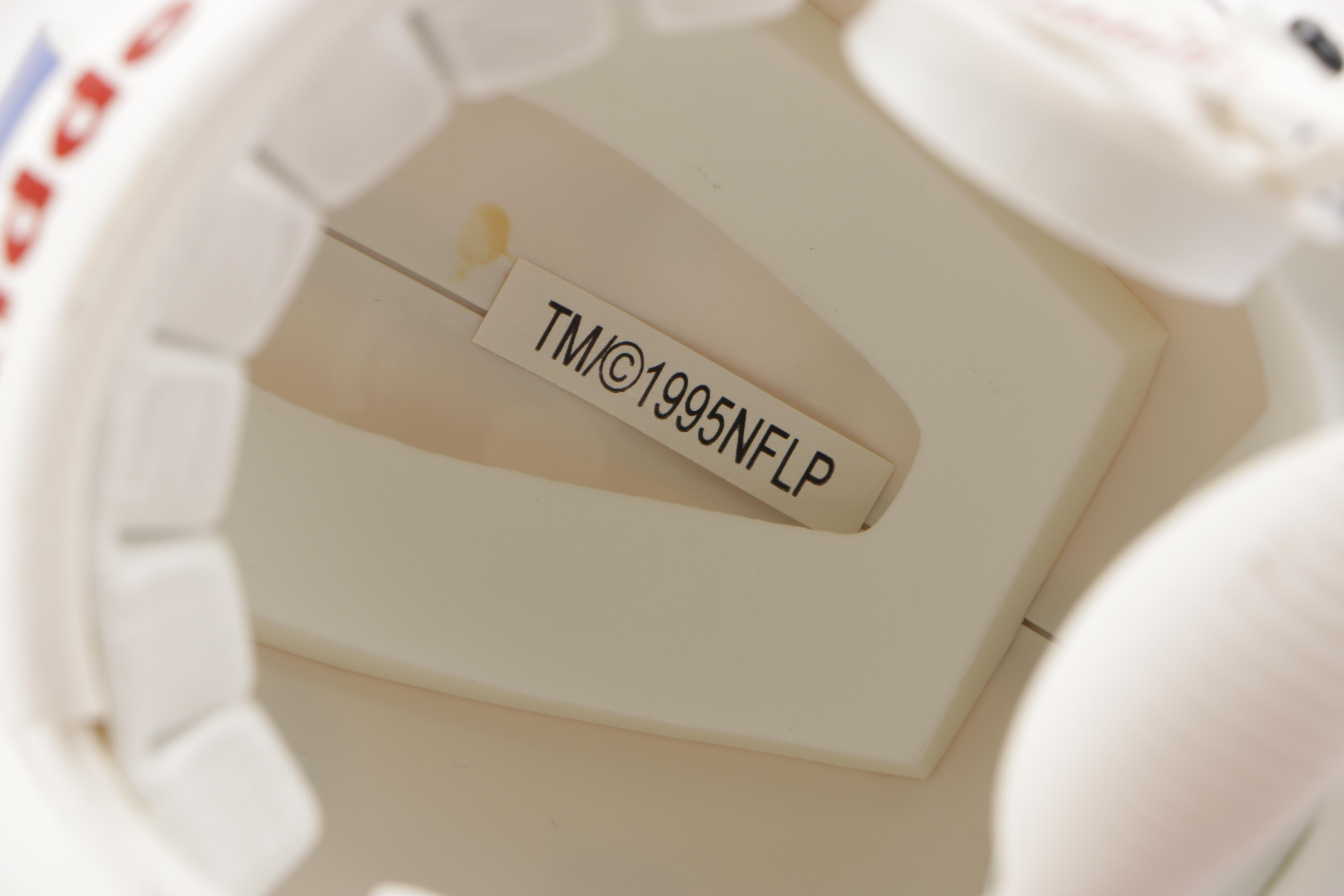 Lenny Moore Signed Mini Helmet