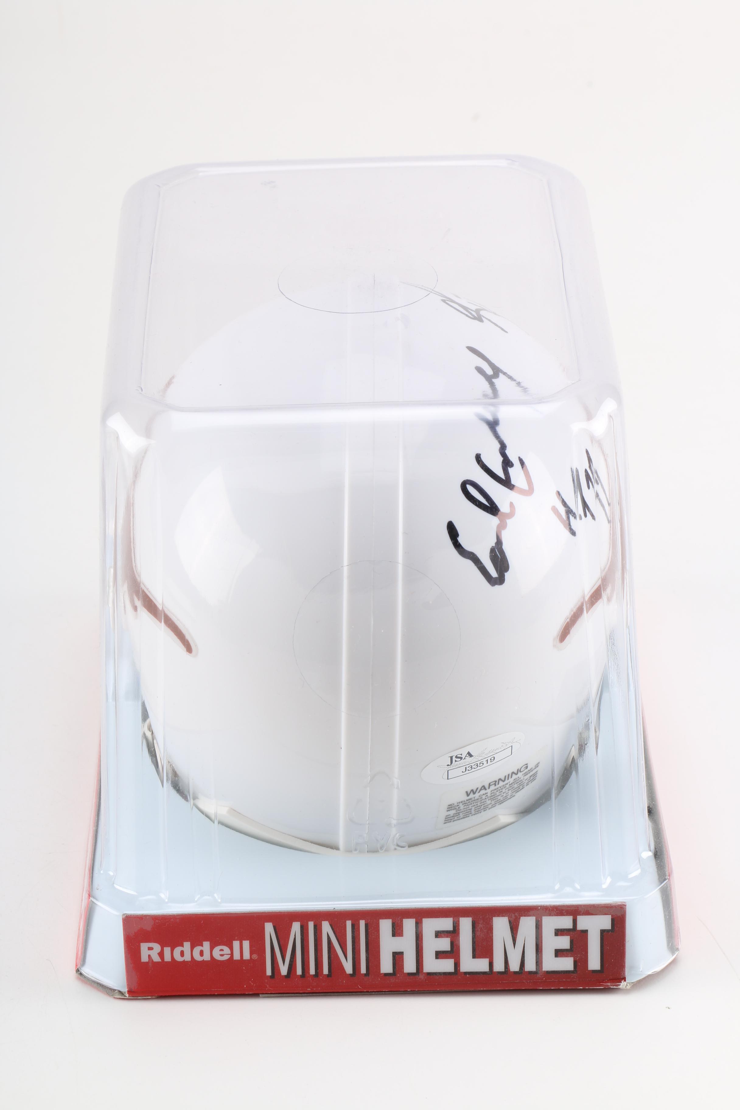 Earl Campbell Signed University of Texas Mini Helmet