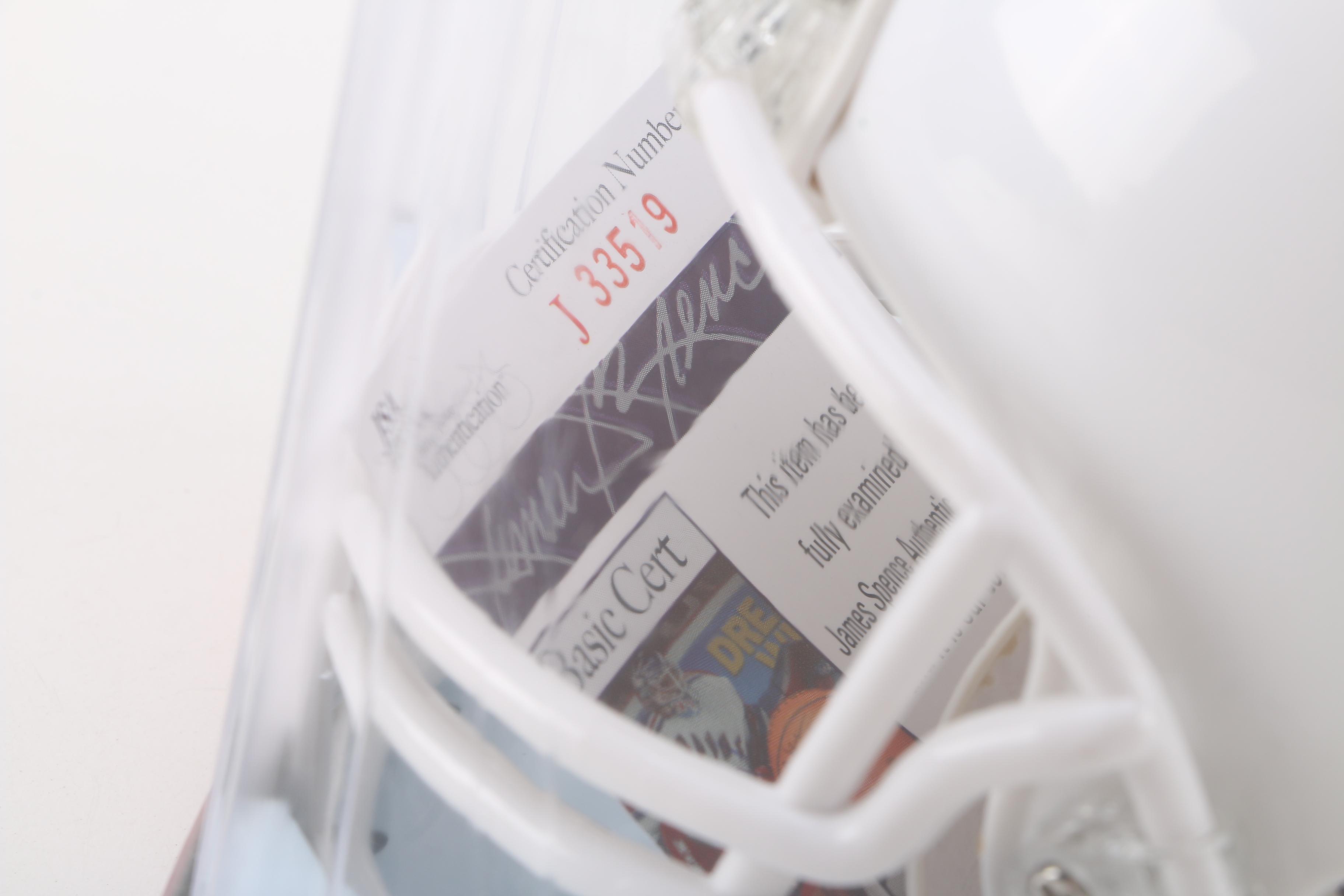 Earl Campbell Signed University of Texas Mini Helmet