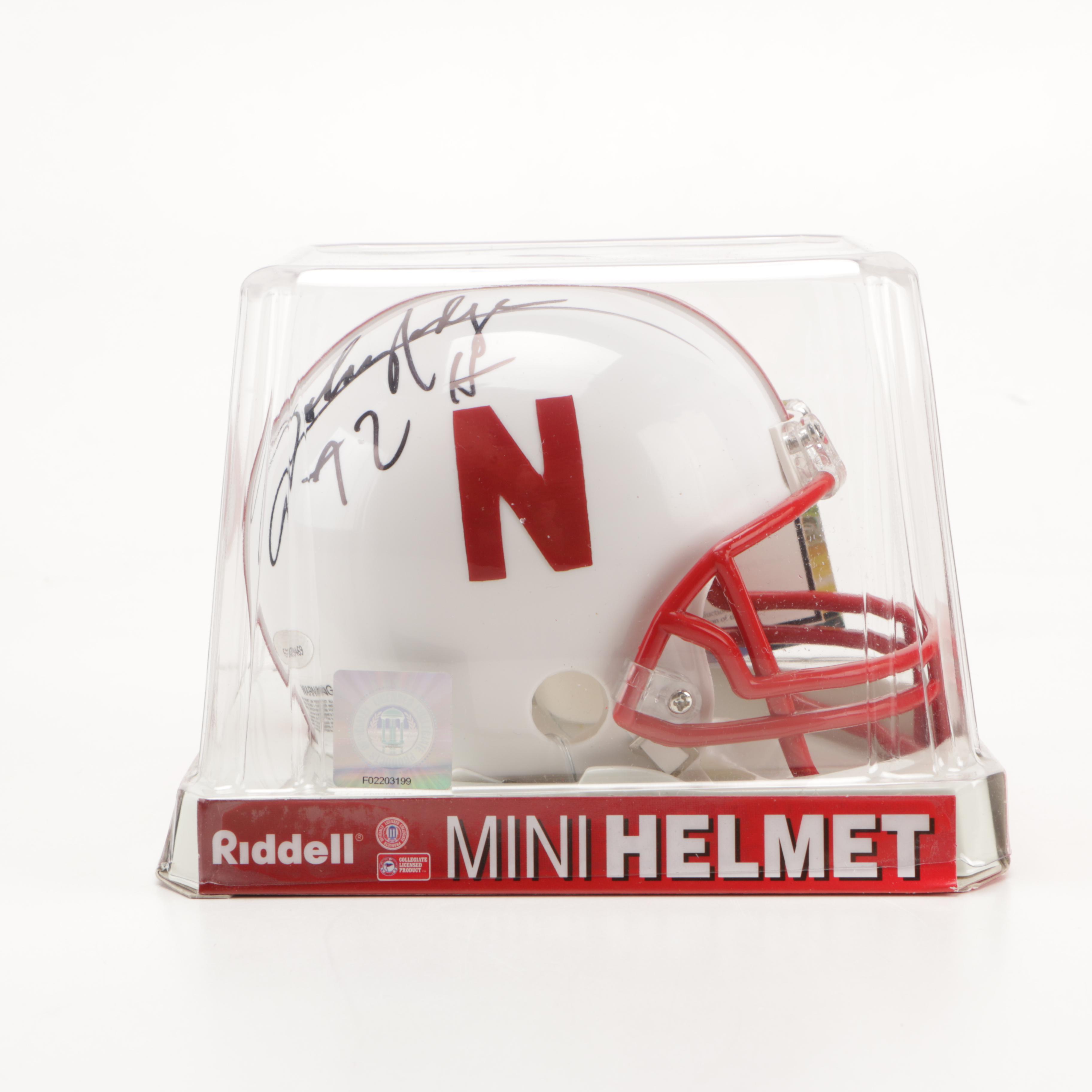 Johnny Rodgers Signed Mini Helmet