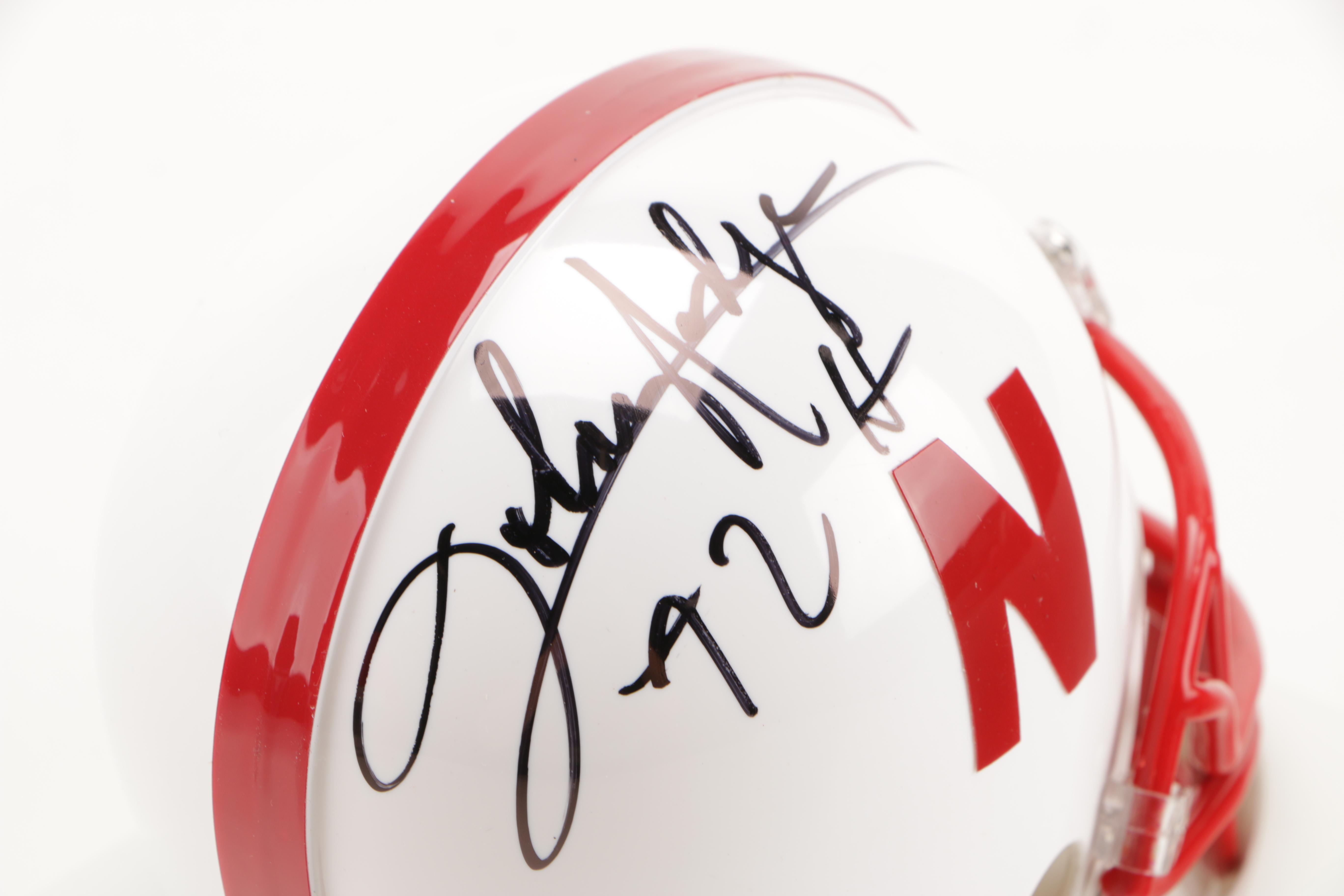 Johnny Rodgers Signed Mini Helmet