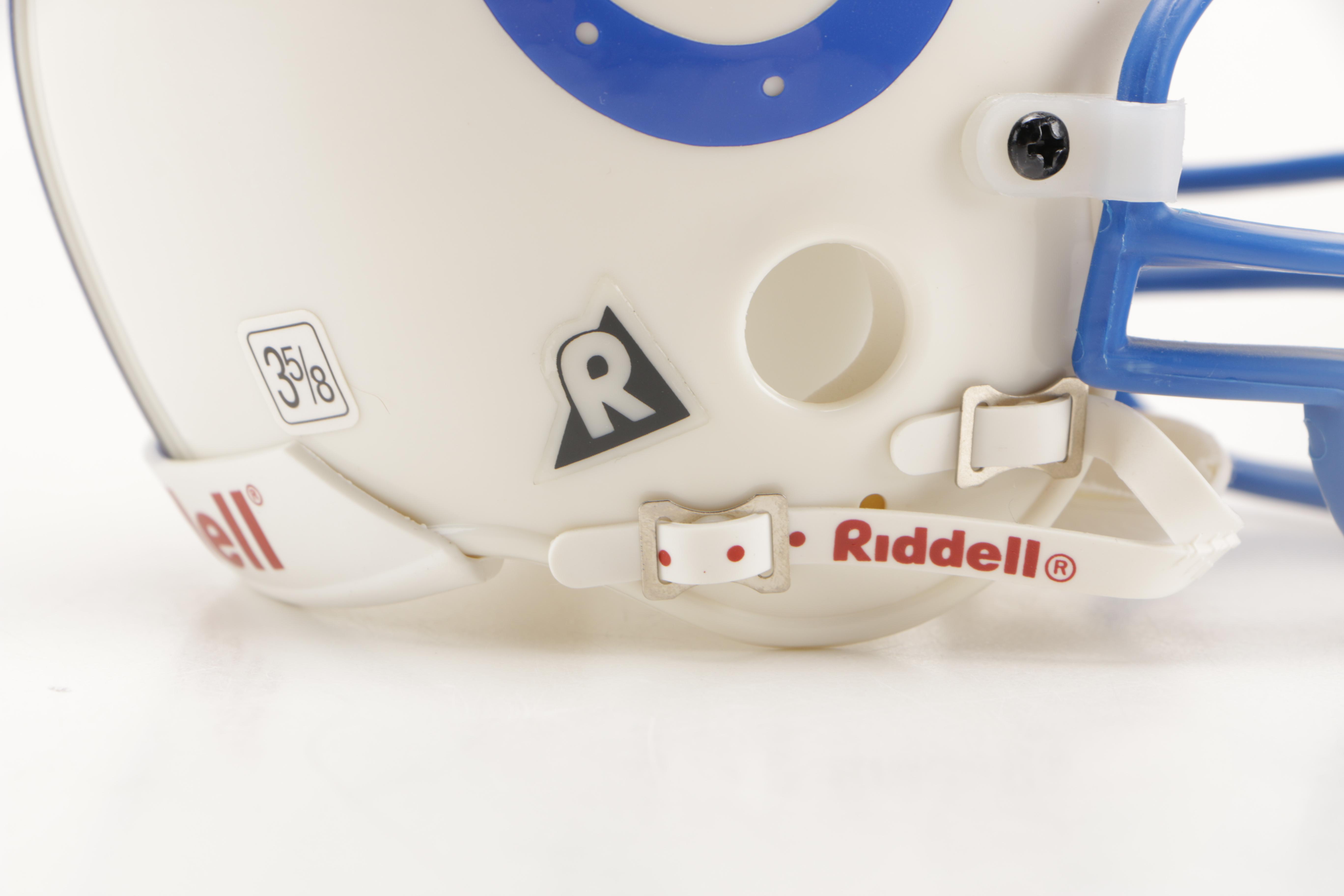 Art Donovan Signed Mini Football Helmet