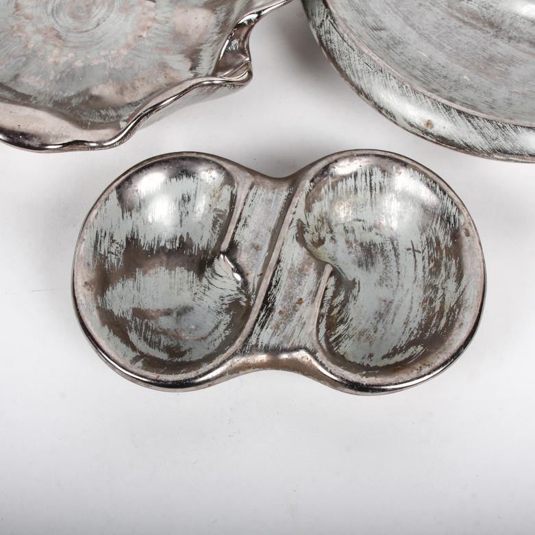 Assortment of Stangl "Colonial Silver" Art Pottery