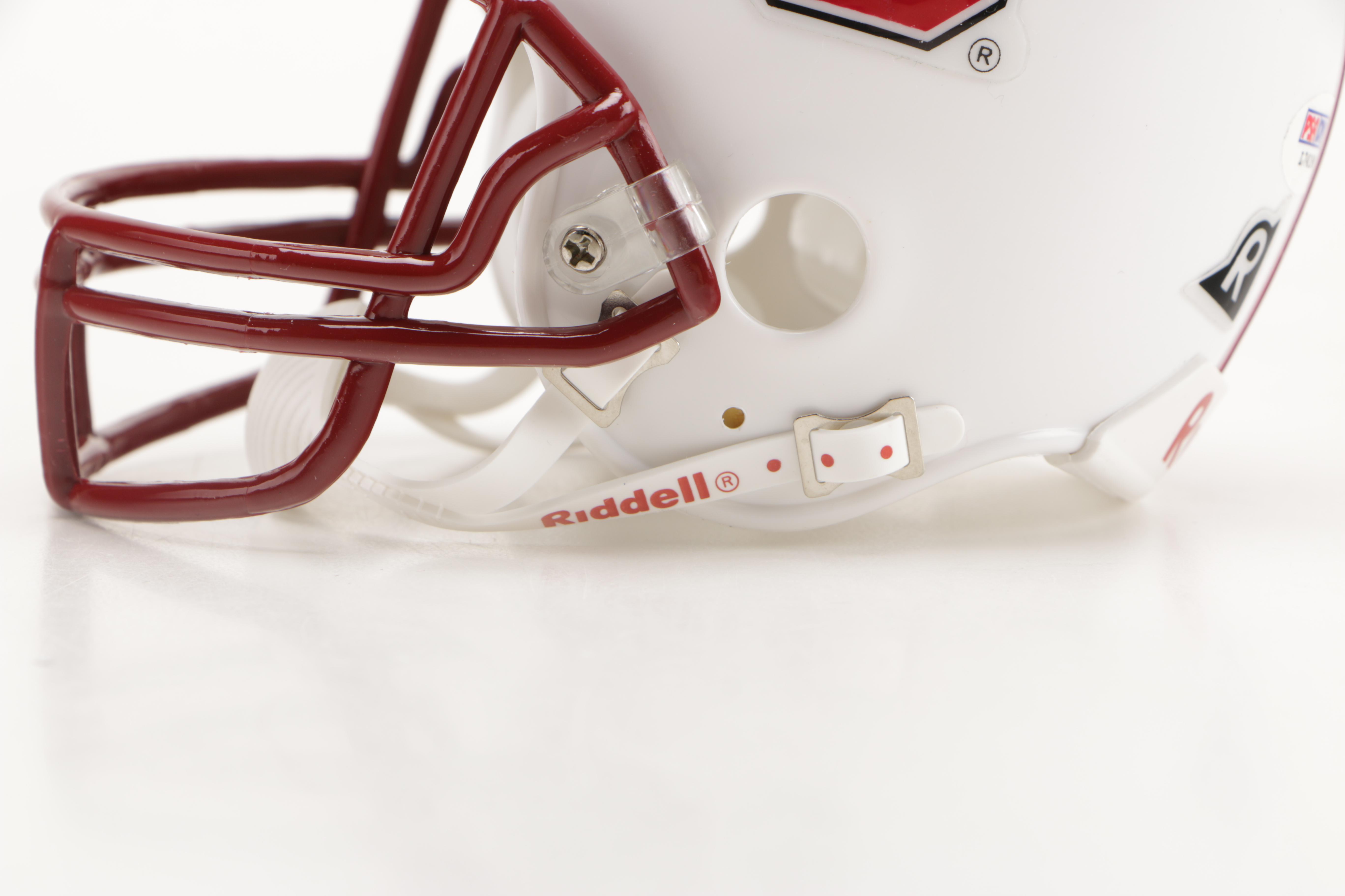 John Brodie Signed Stanford Cardinals Mini Helmet