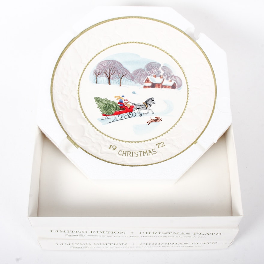 Collection of Vernon Limited Edition Christmas Plates