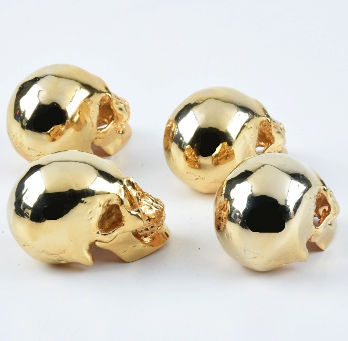 Two Pairs of Skull Place Card Holders by D.L. & Co.