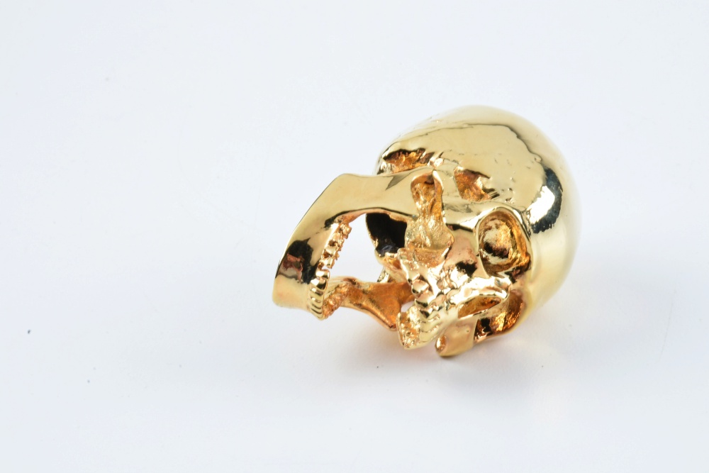 Two Pairs of Skull Place Card Holders by D.L. & Co.