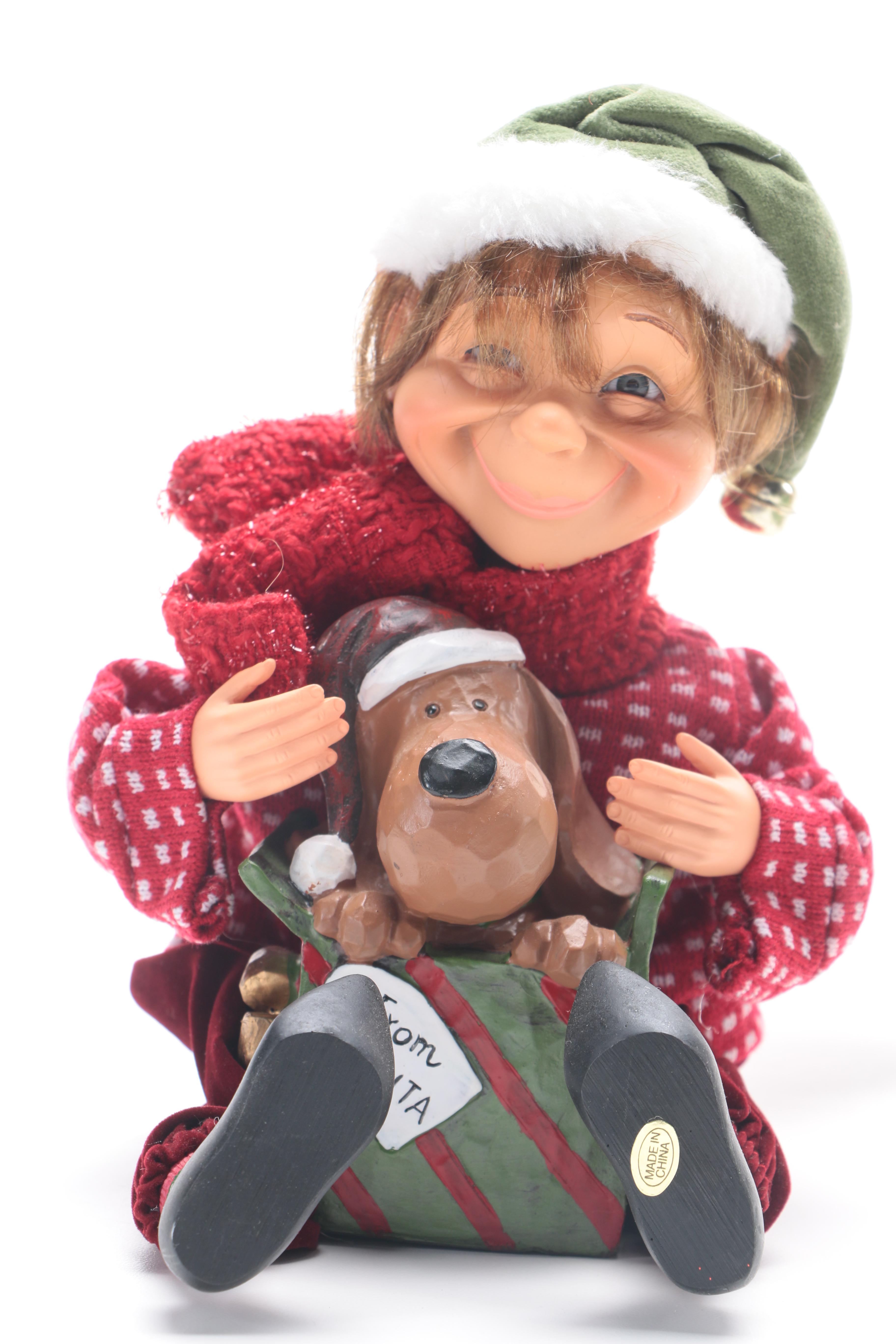 Karen Didion Originals Elf Figurines