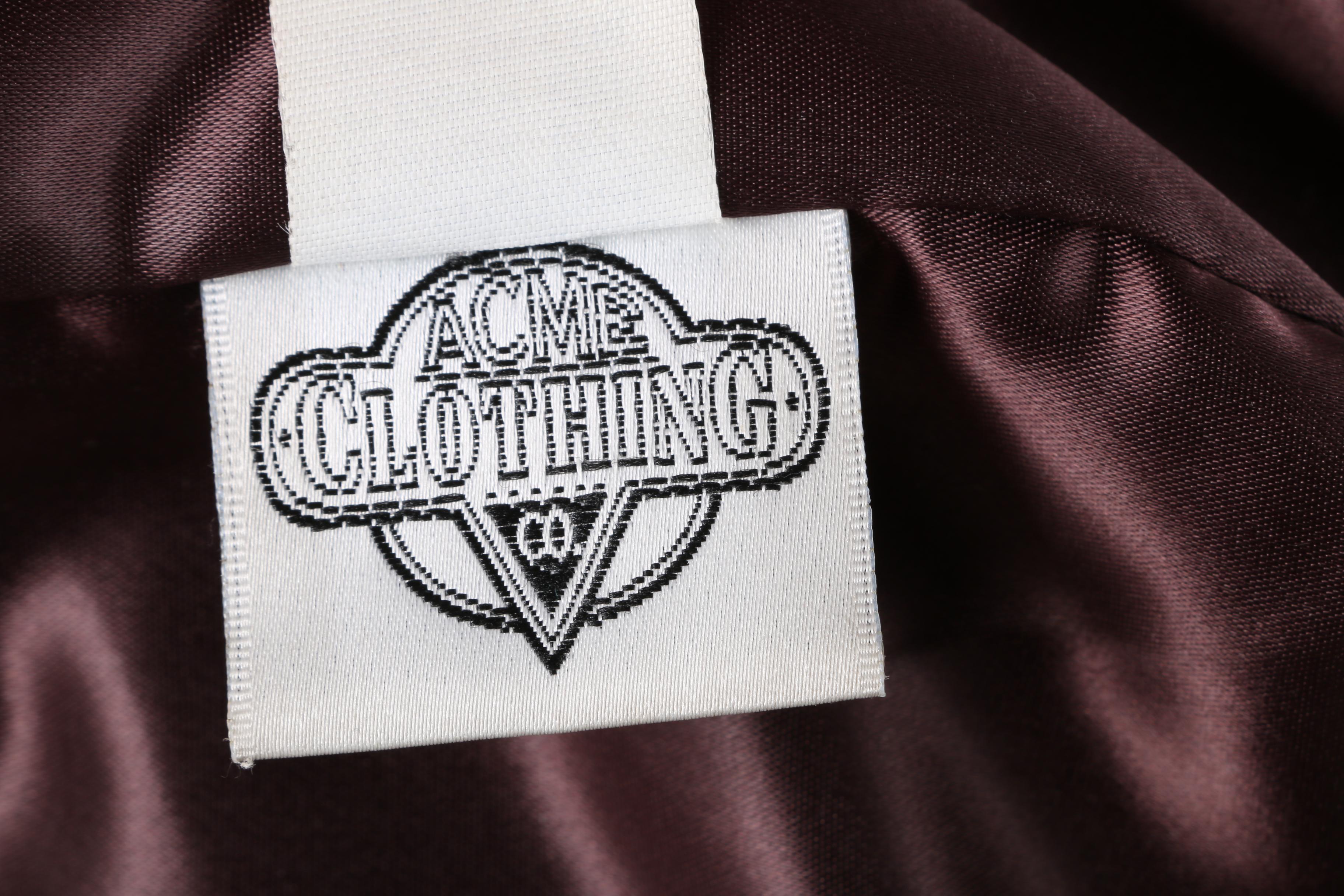 MacMurray Distressed Leather "Bugs Bunny" Jacket