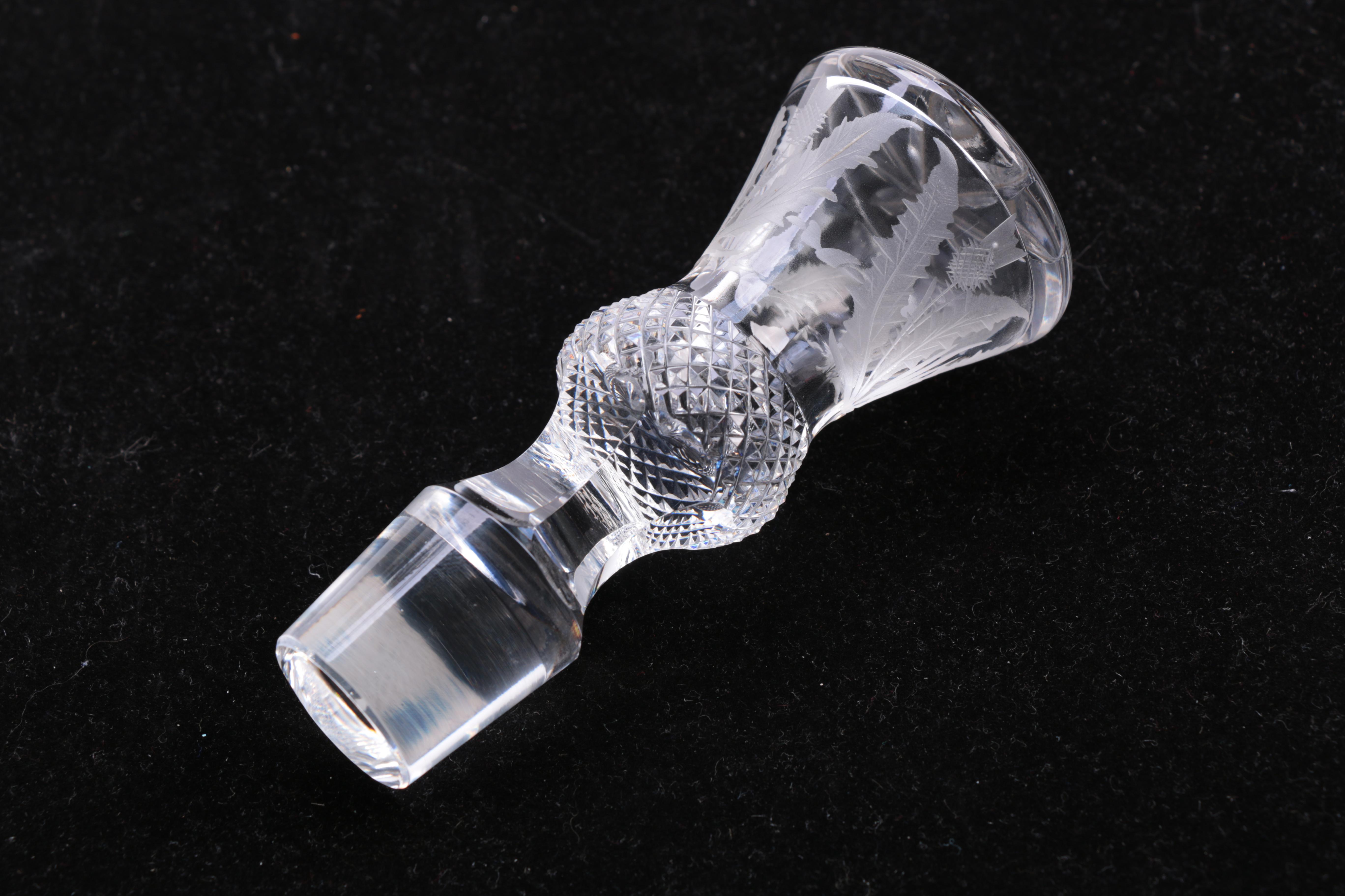 Edinburg Crystal Decanter Set