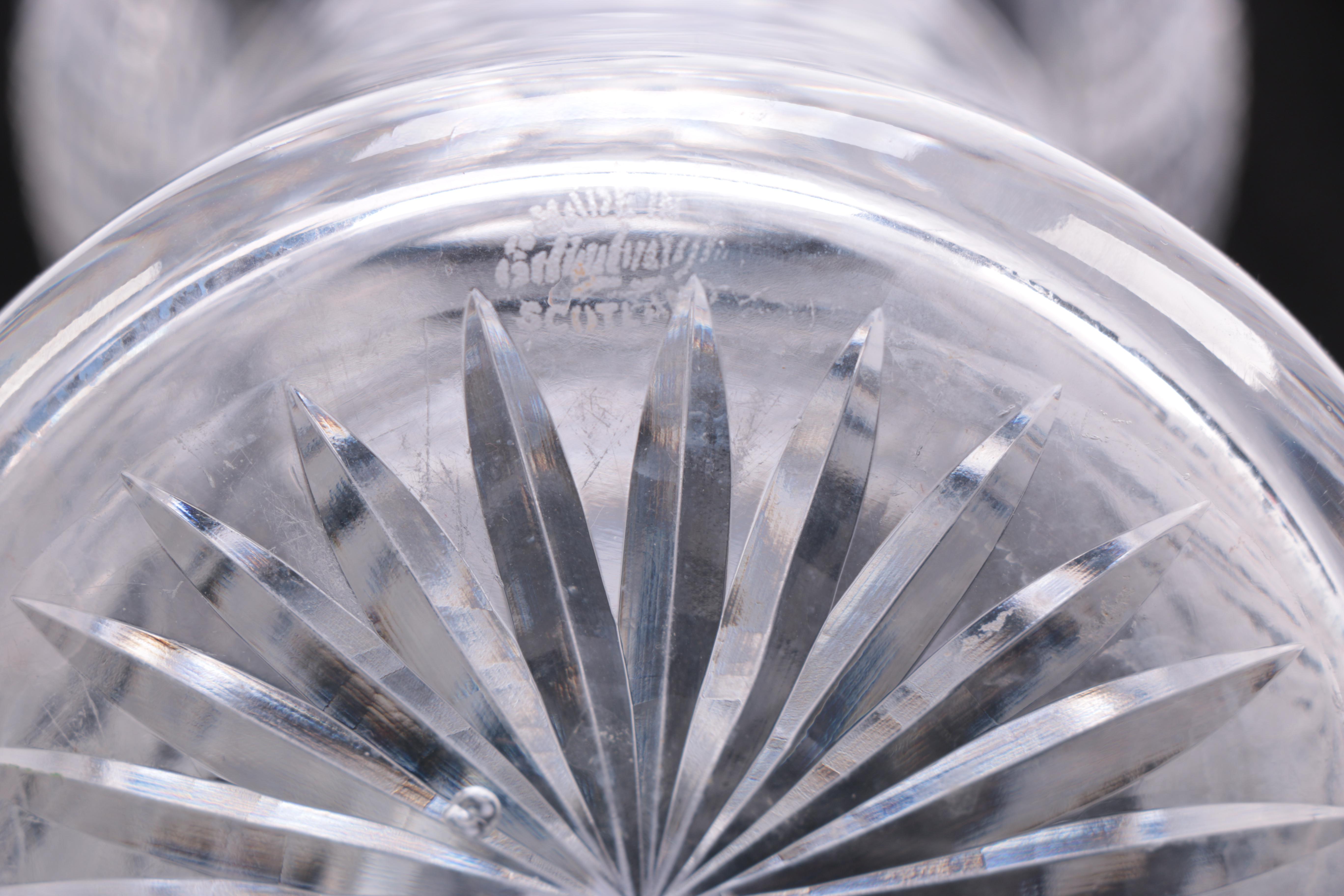 Edinburg Crystal Decanter Set