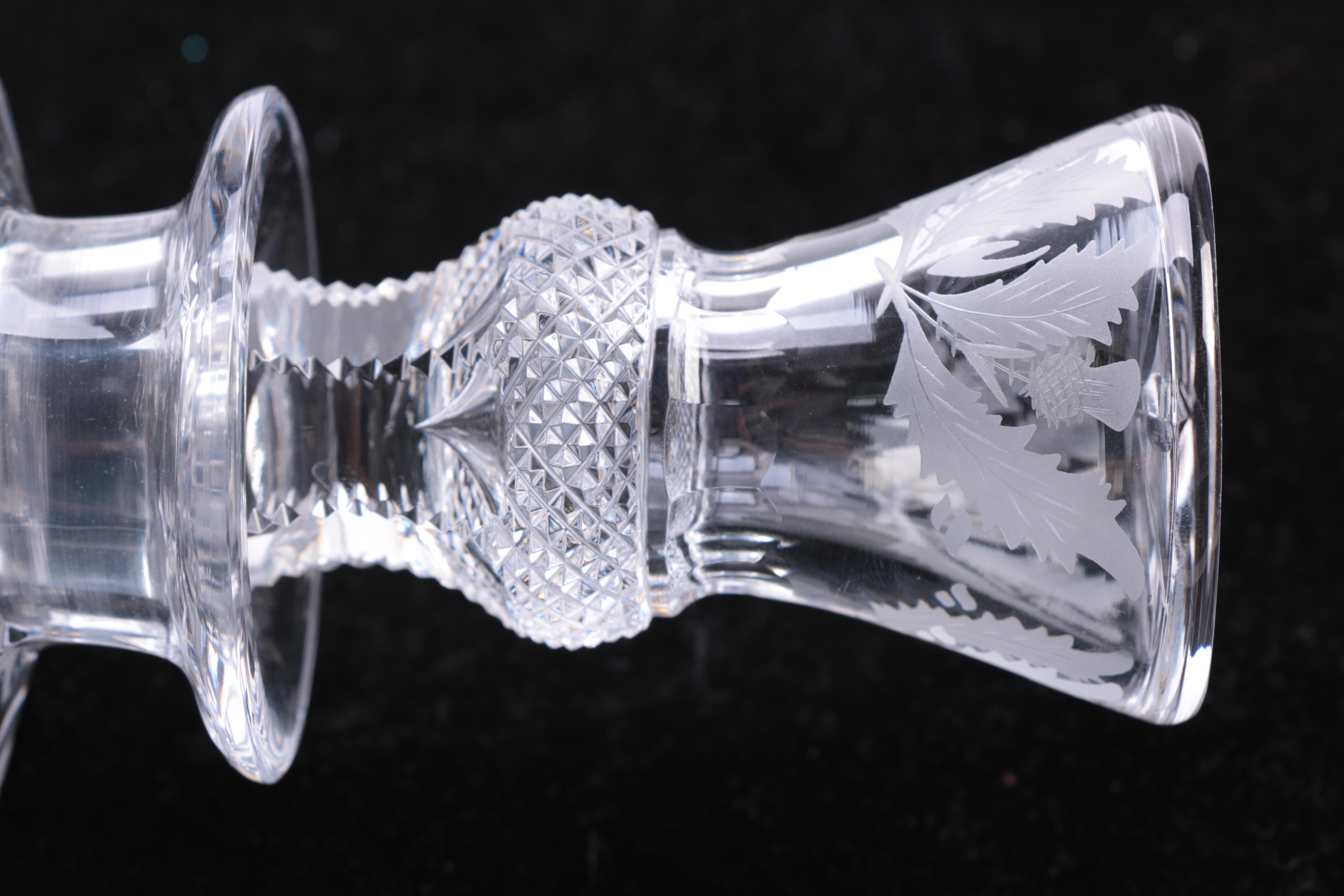 Edinburg Crystal Decanter Set