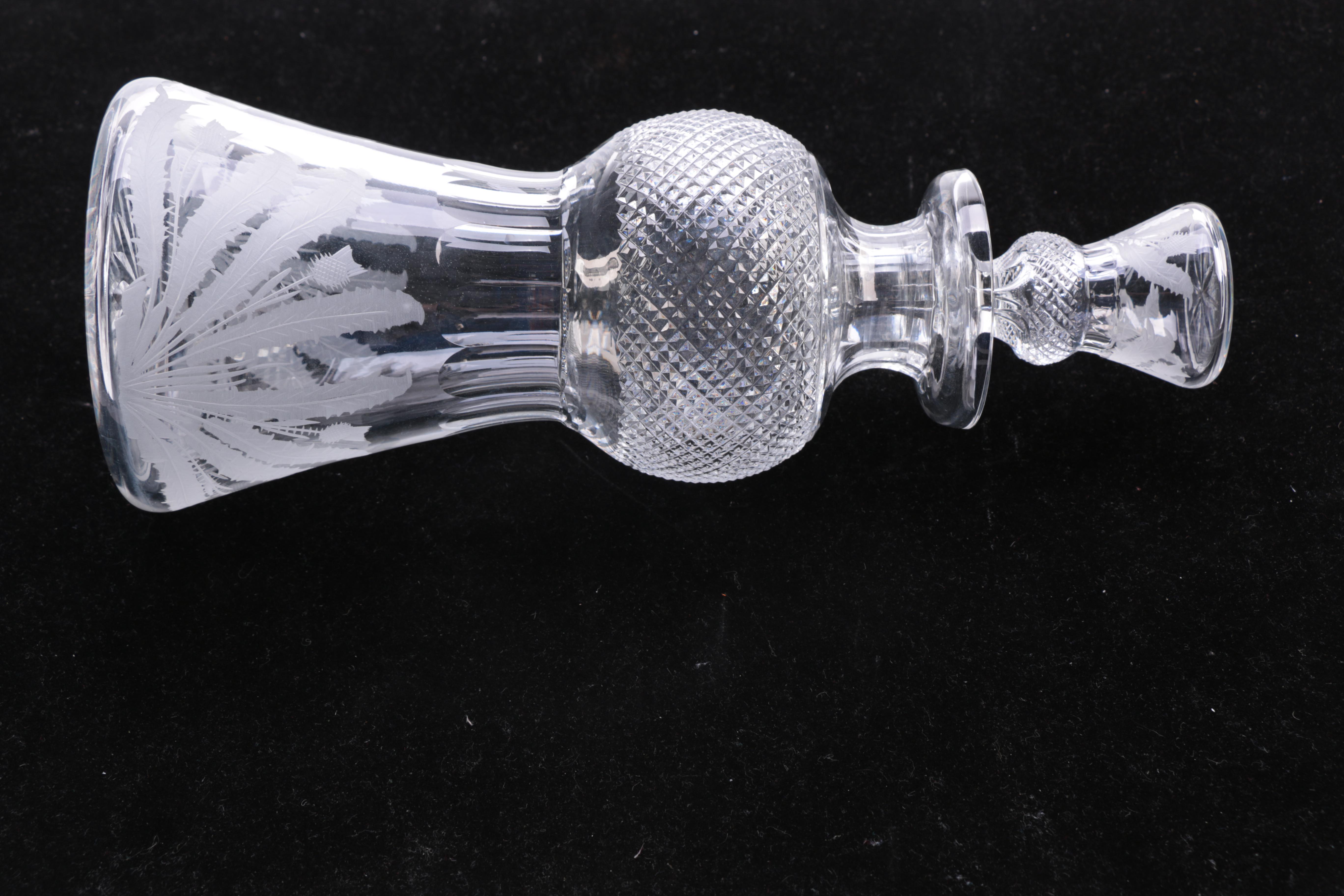 Edinburg Crystal Decanter Set