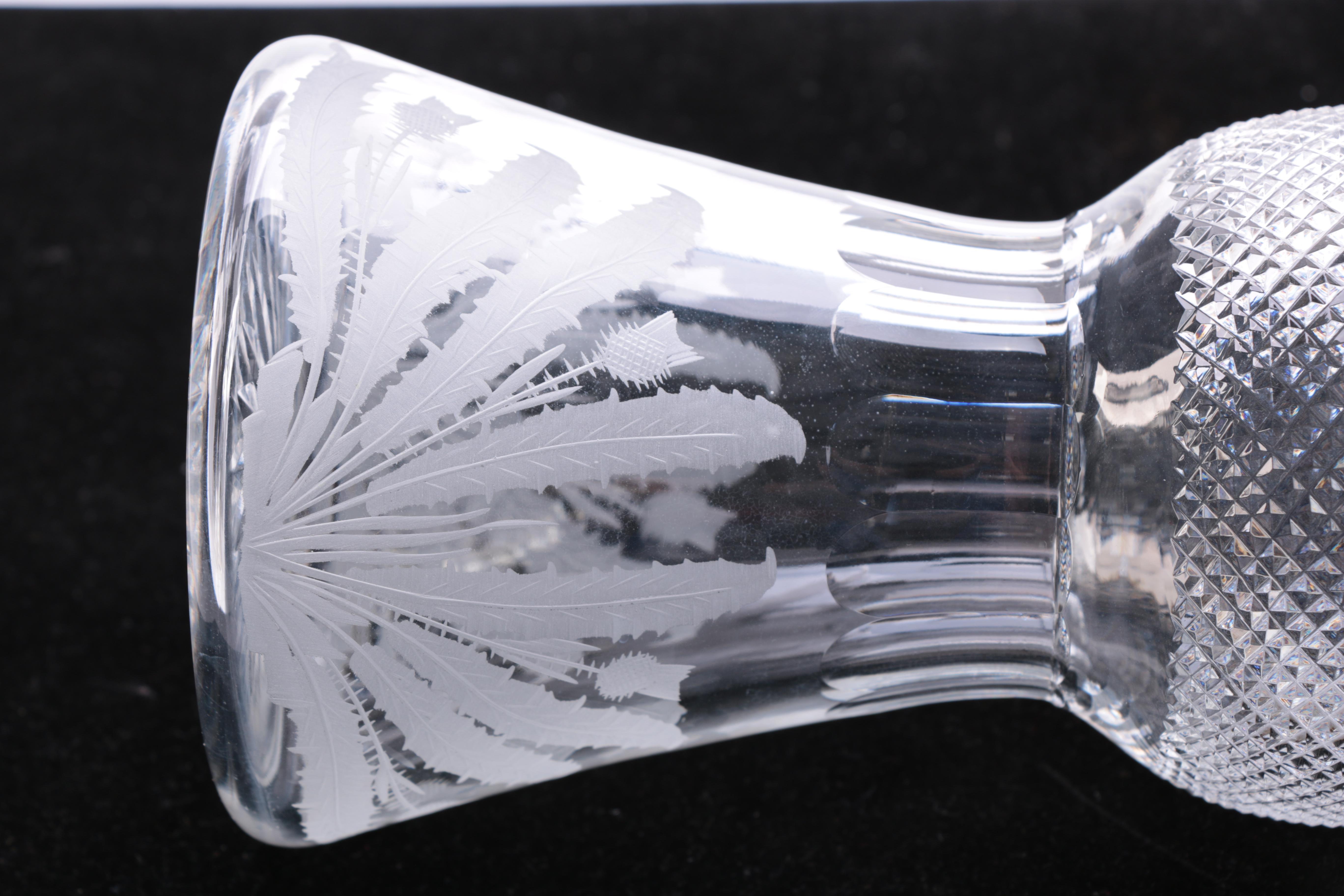 Edinburg Crystal Decanter Set